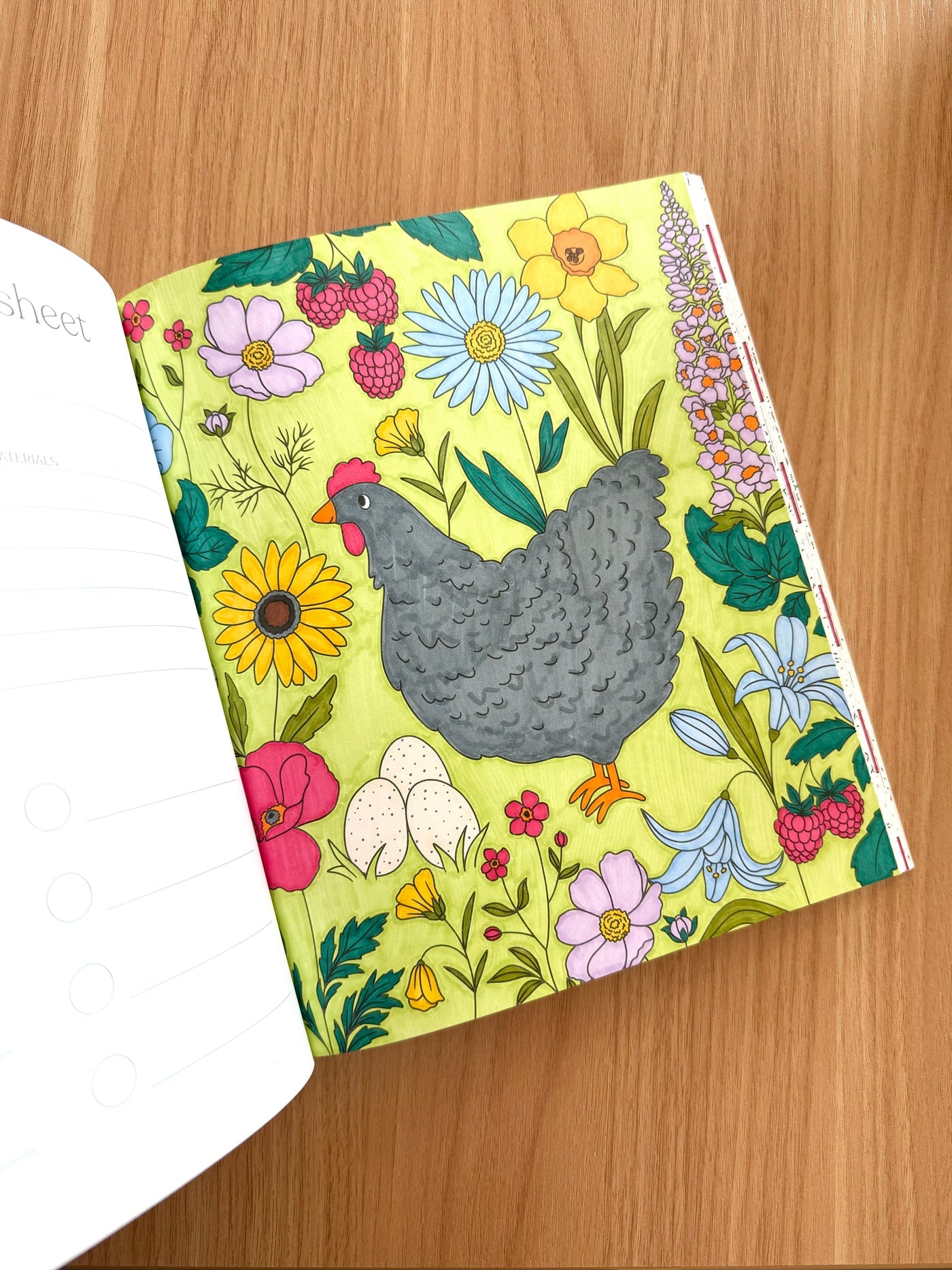 FARMERS MARKET COLORING BOOK