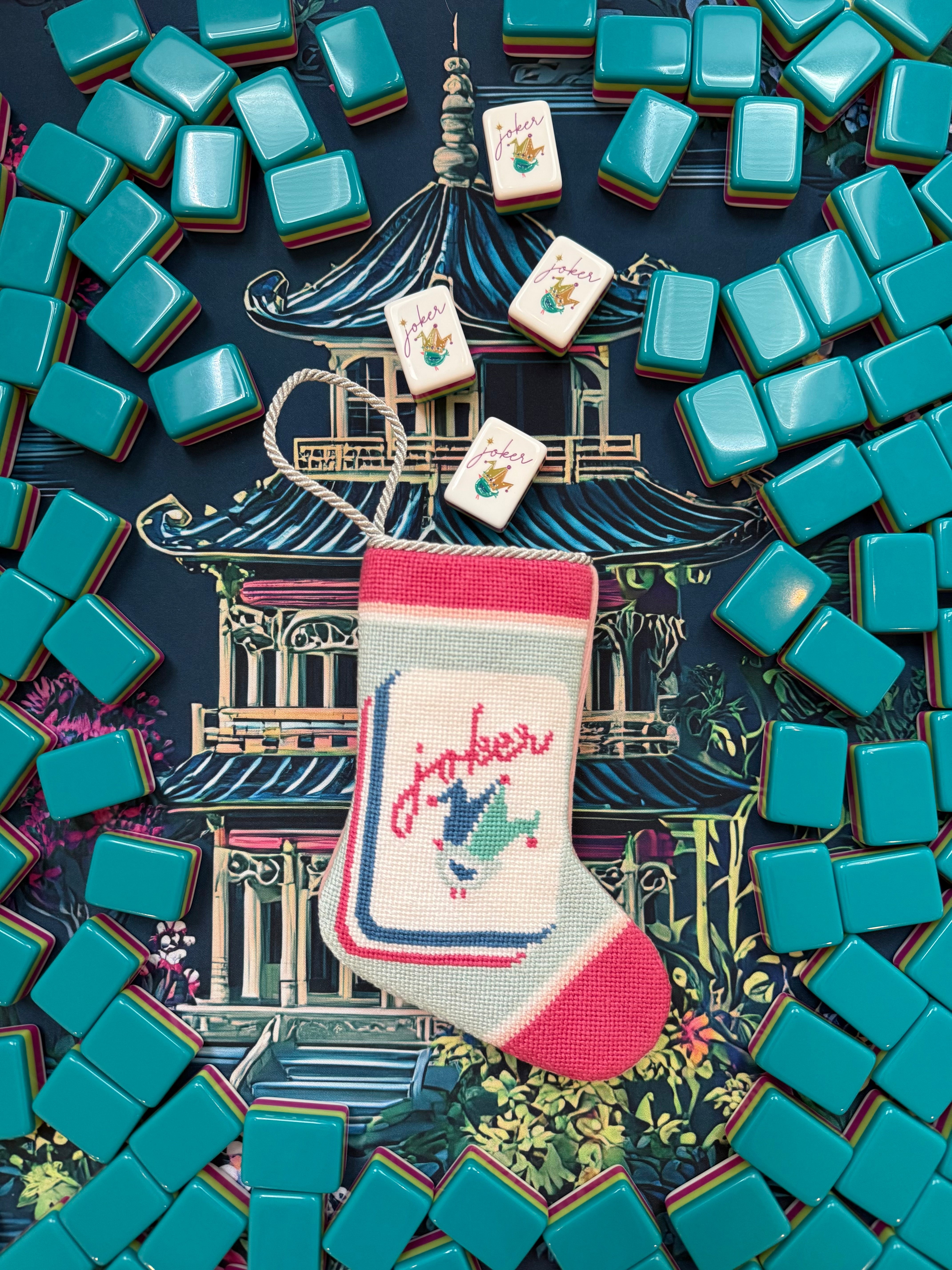 Oh My Mahjong: Everyone Loves a Joker Bauble Stocking