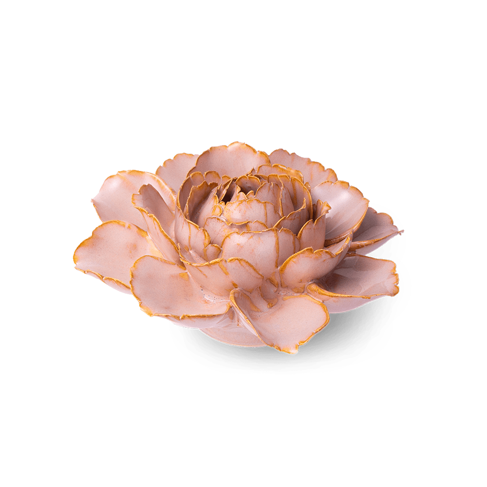 Ceramic Flower Collection Rose Pink Camellia