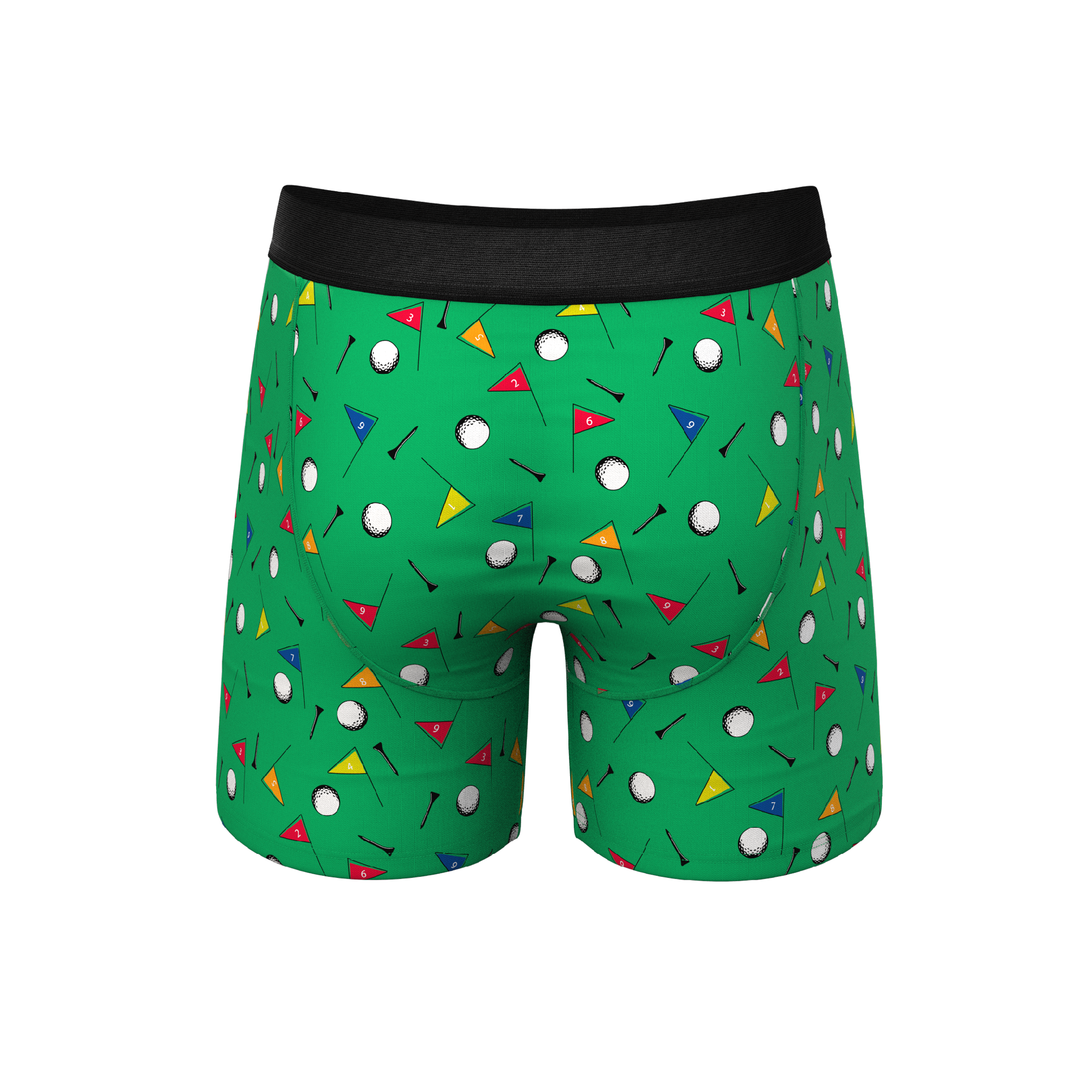 Ball Hammock Pouch Men's Underwear - The Front Nine w/Fly - XL