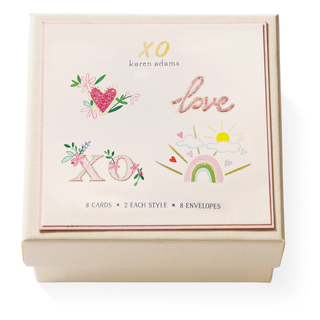 FLOWER HEART-GIFT ENCLOSURE CARD