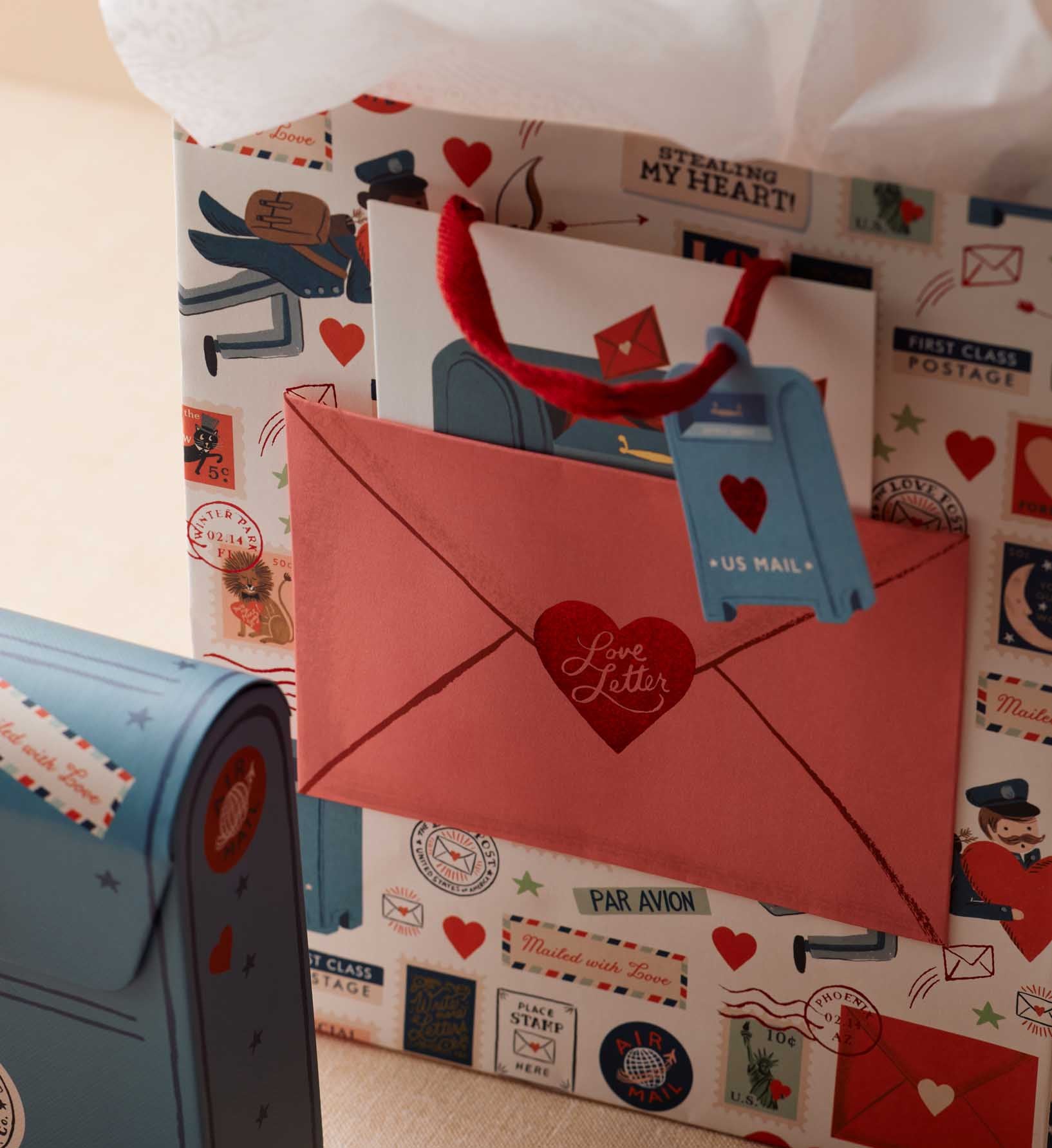 LOVE LETTERS MEDIUM GIFT BAG