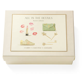 ALL IN THE DETAILS-NOTE CARD BOX
