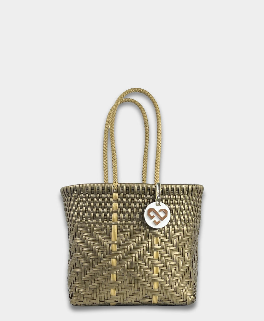 GLIMMER GOLDEN TOTE BAG