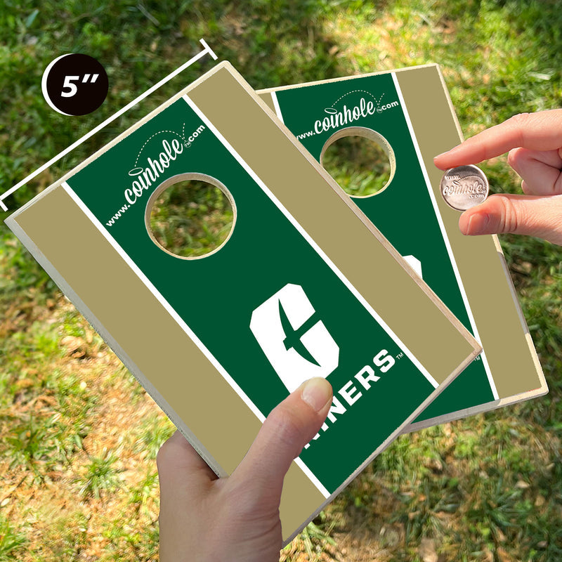 University of North Carolina Charlotte Coinhole Game Set