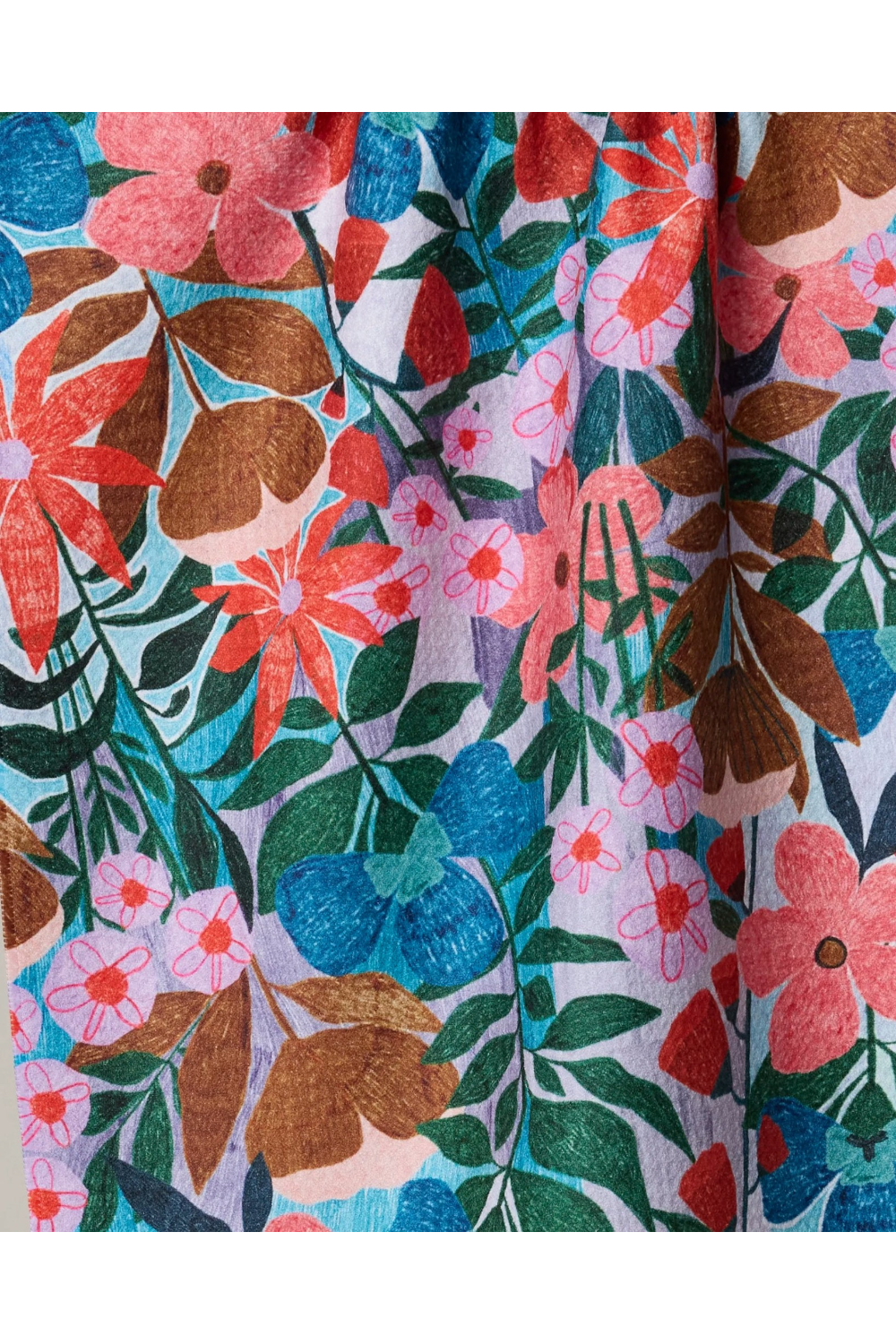 TEA TOWEL-BLOOM ENTANGLED