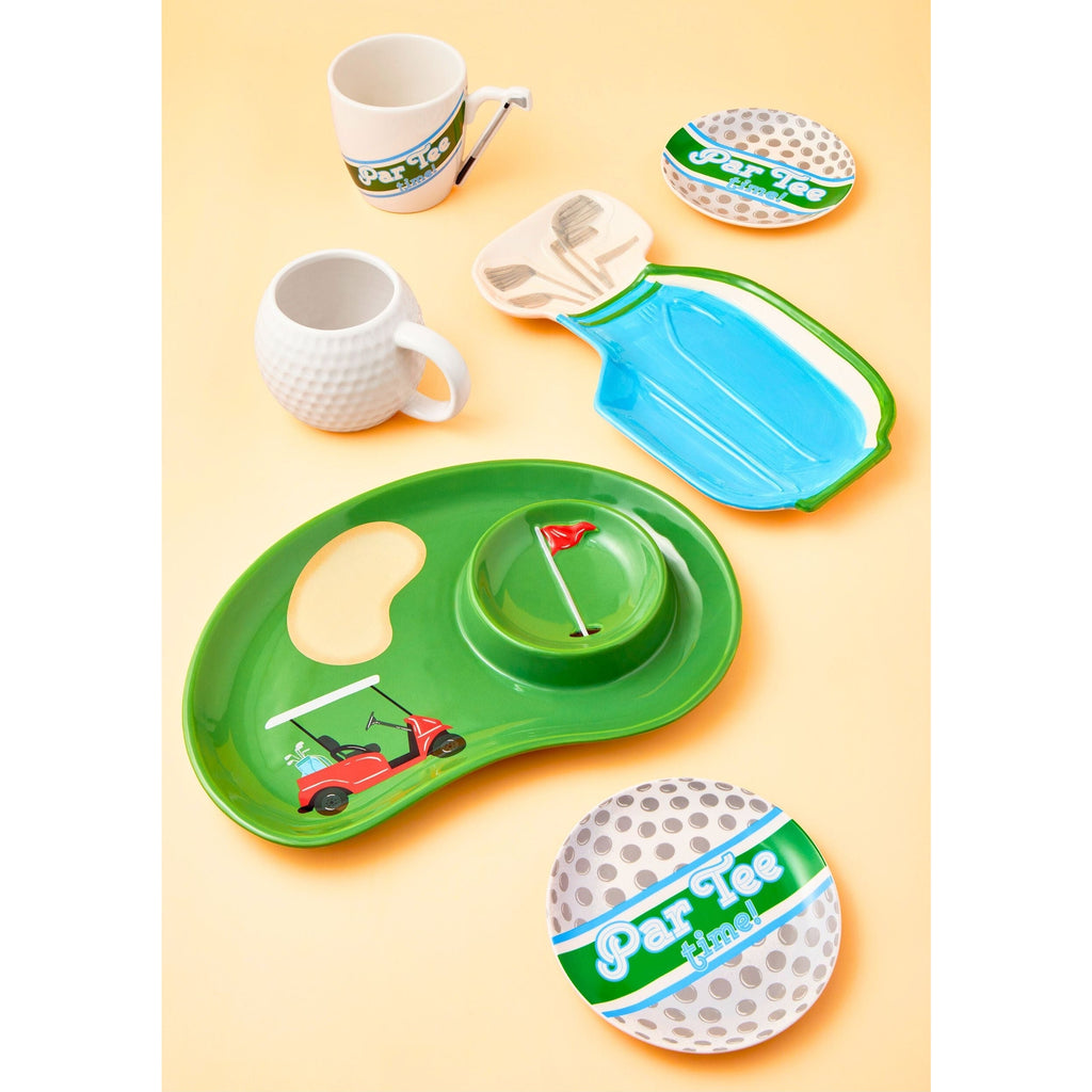 League Golf Appetizer Plate (set of 4)