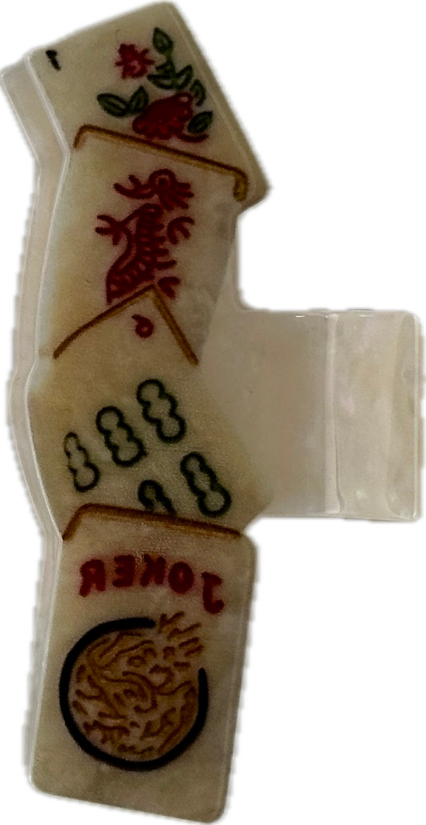Mahjong Tiles Hair Clip