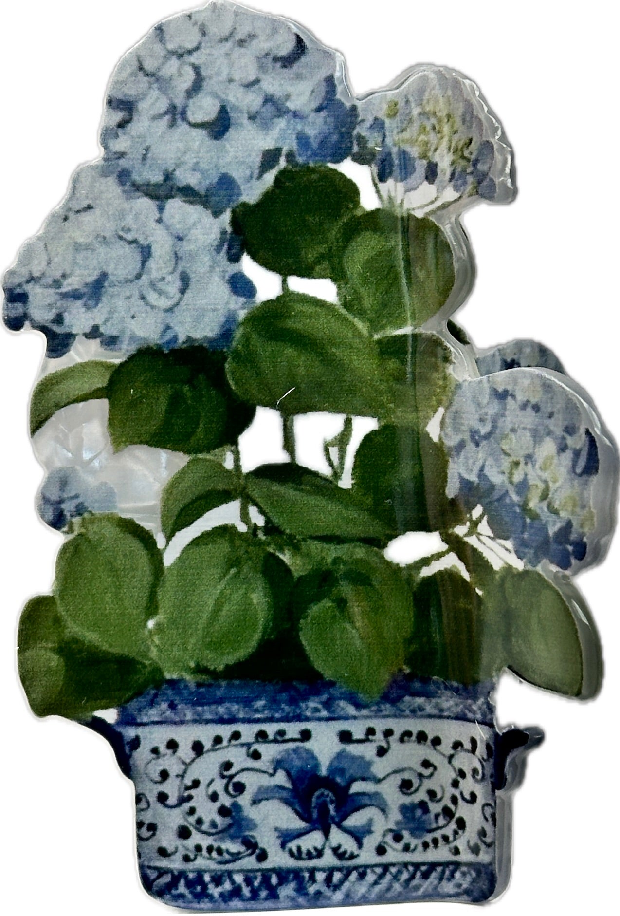 Hydrangea Pot Hair Clip