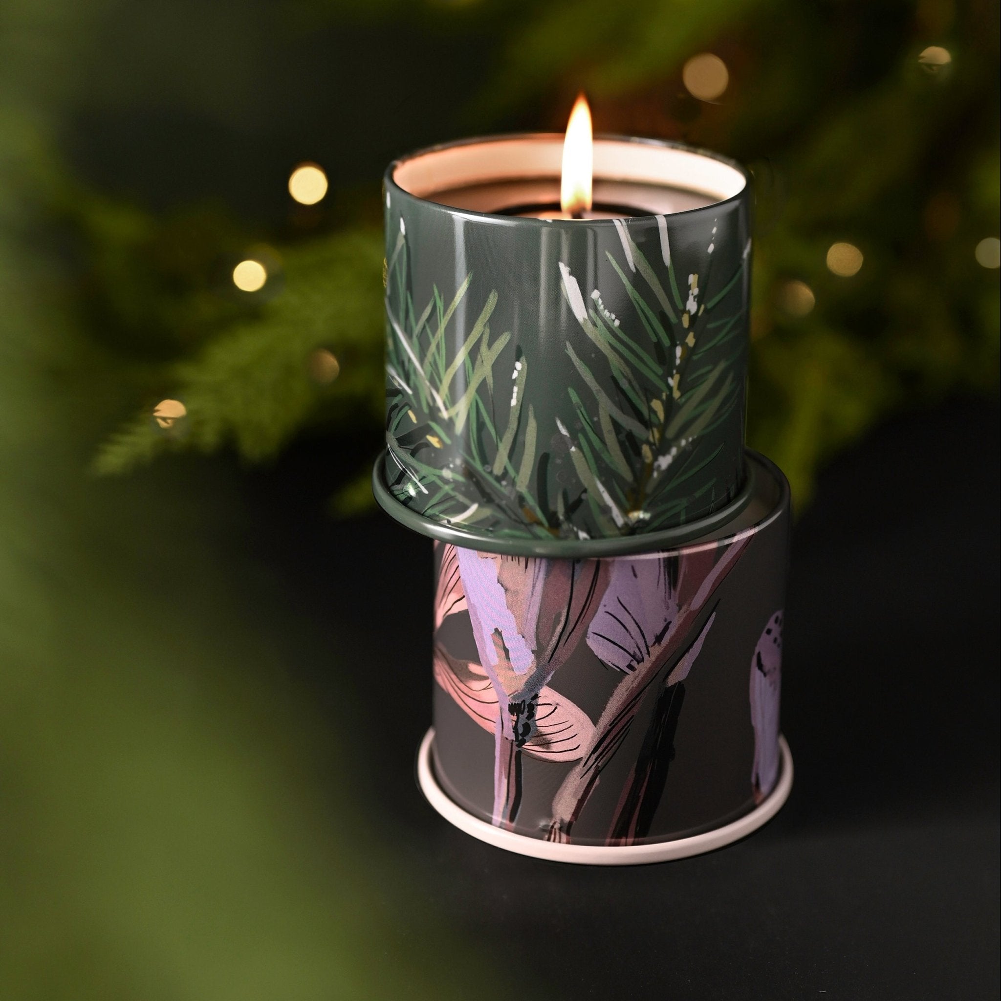 Balsam & Cedar Demi Vanity Tin Candle