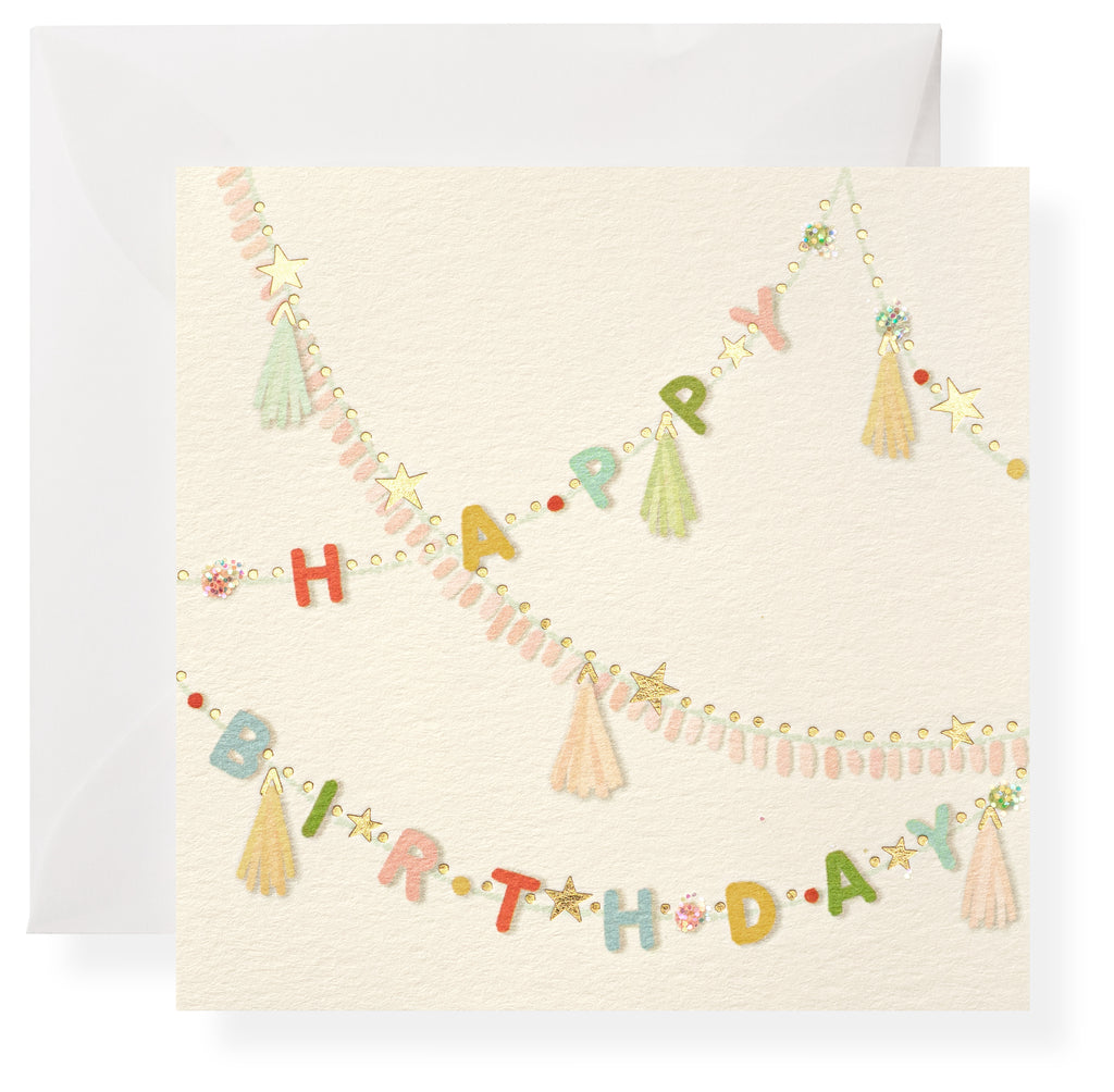 BIRTHDAY SWAG-GIFT ENCLOSURE CARD