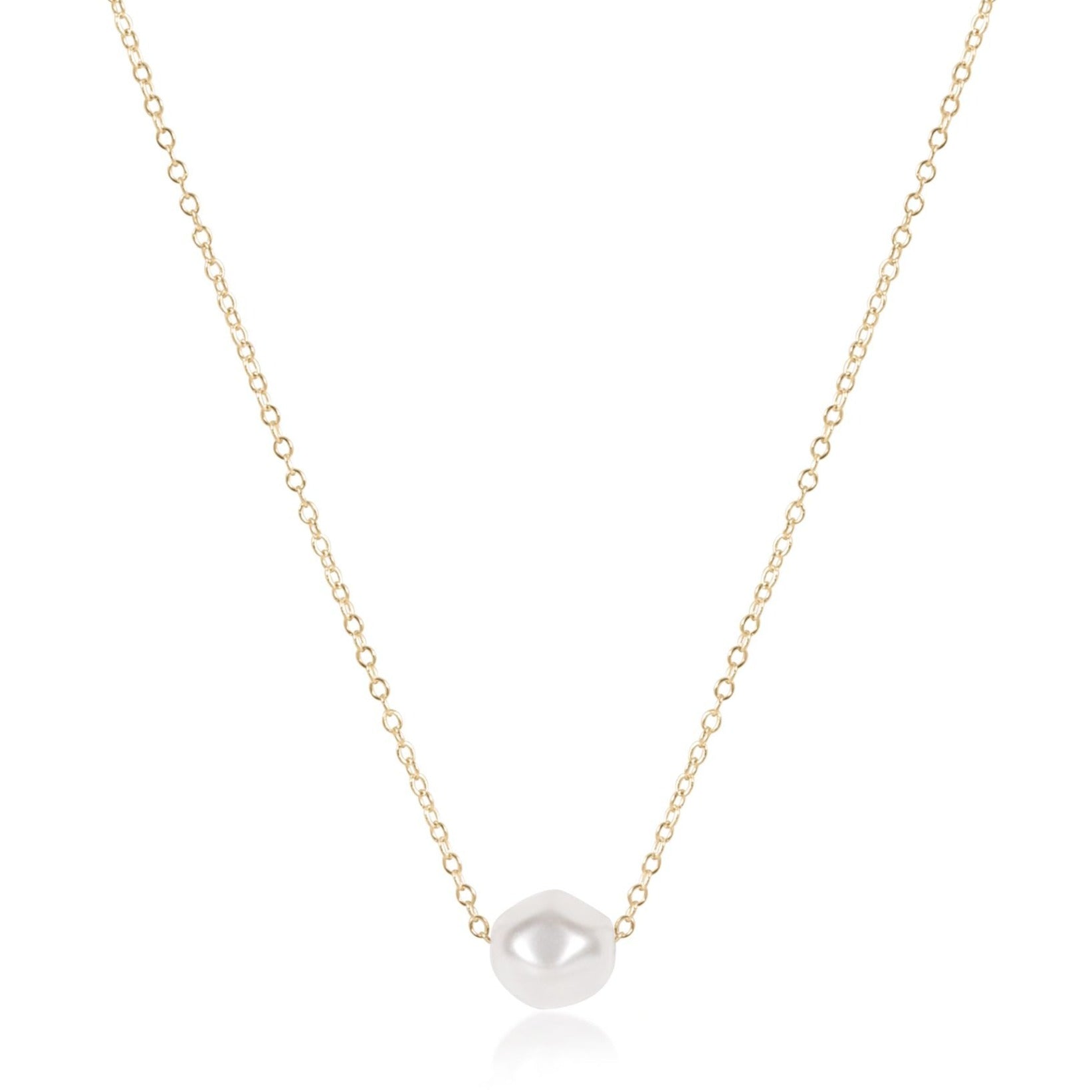 16" Necklace Gold - Admire Pearl