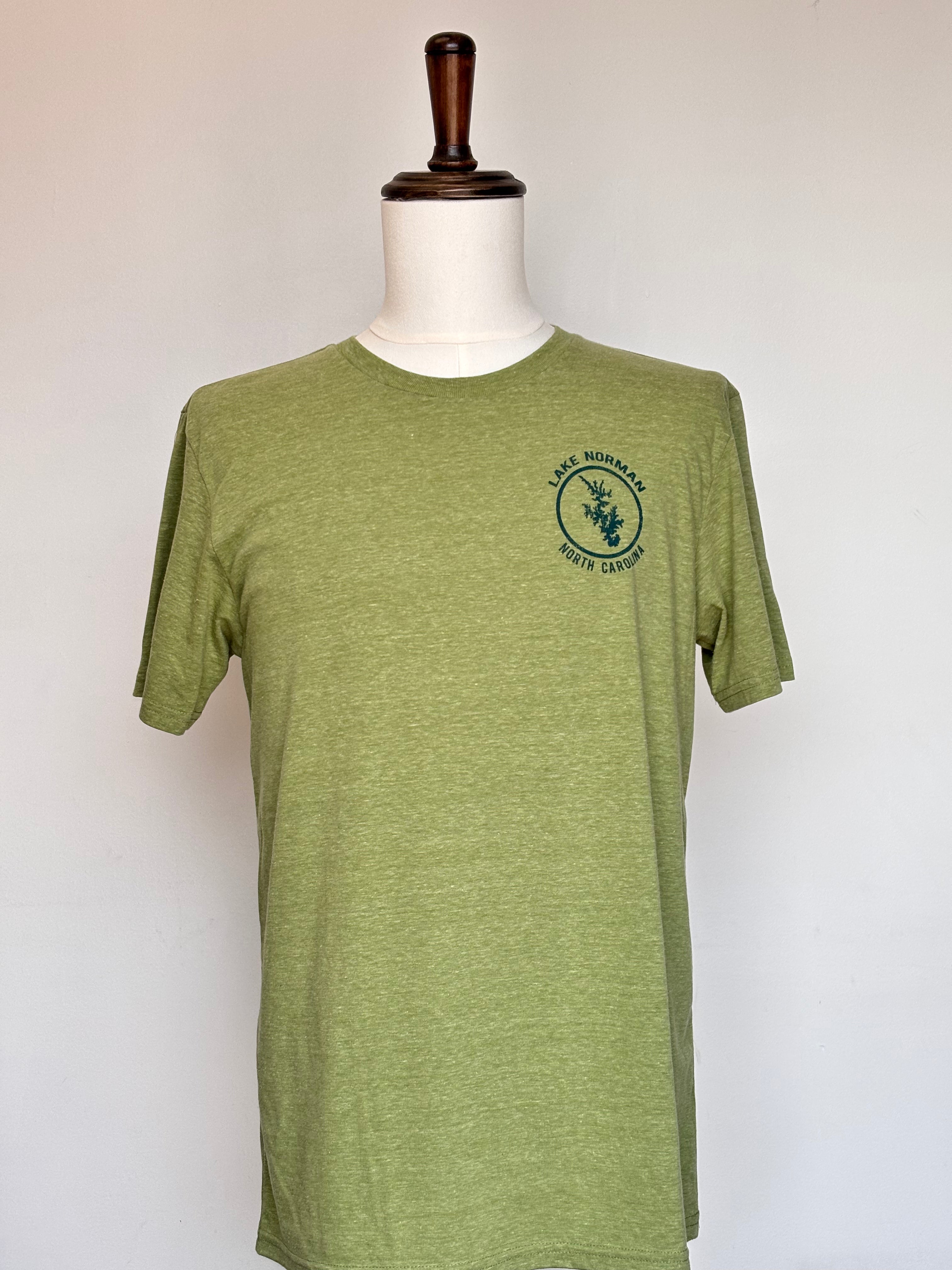 LKN MENS TRIBLEND TEE-ASPARAGUS-MEDIUM