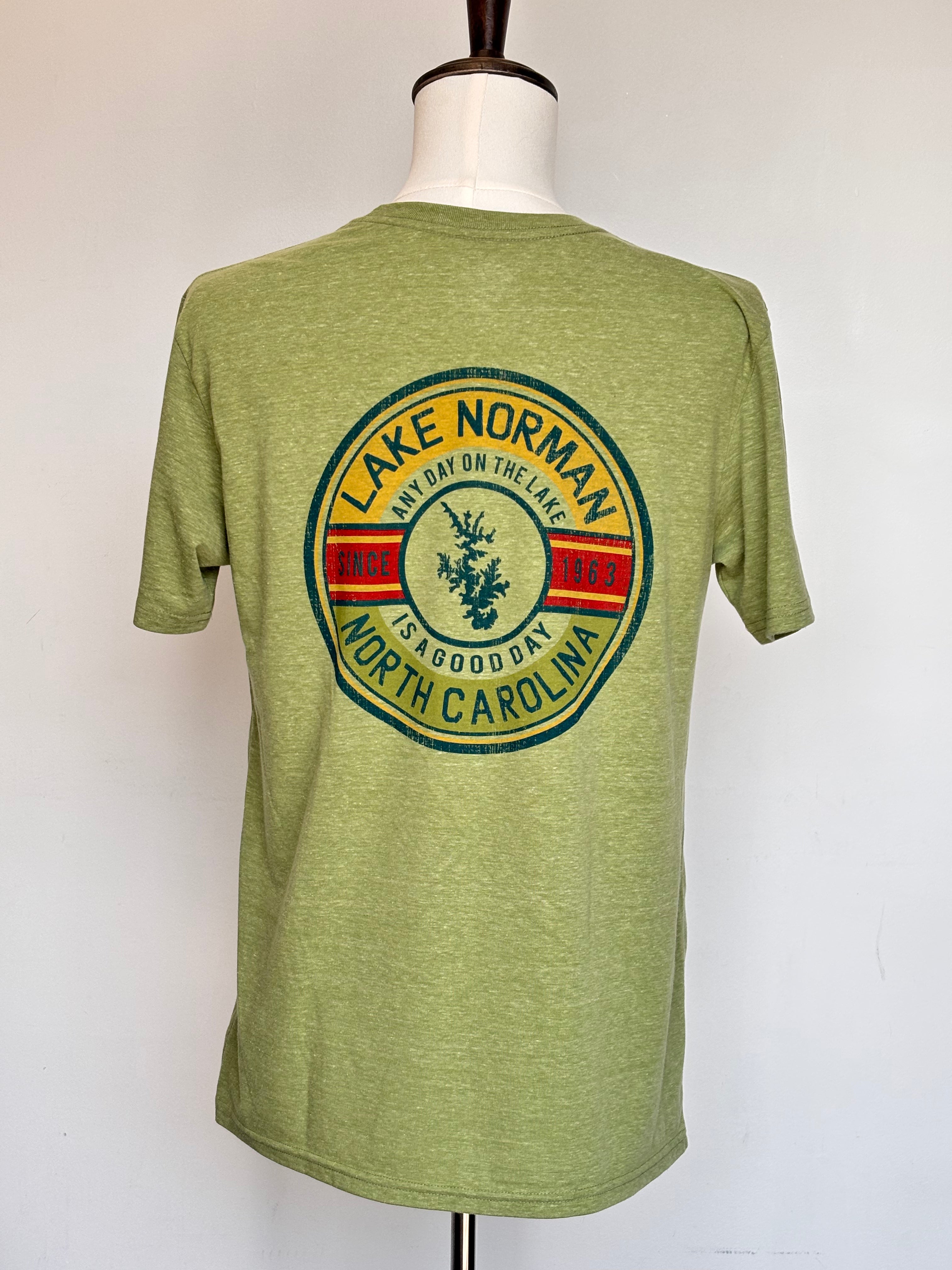LKN MENS TRIBLEND TEE-ASPARAGUS-MEDIUM