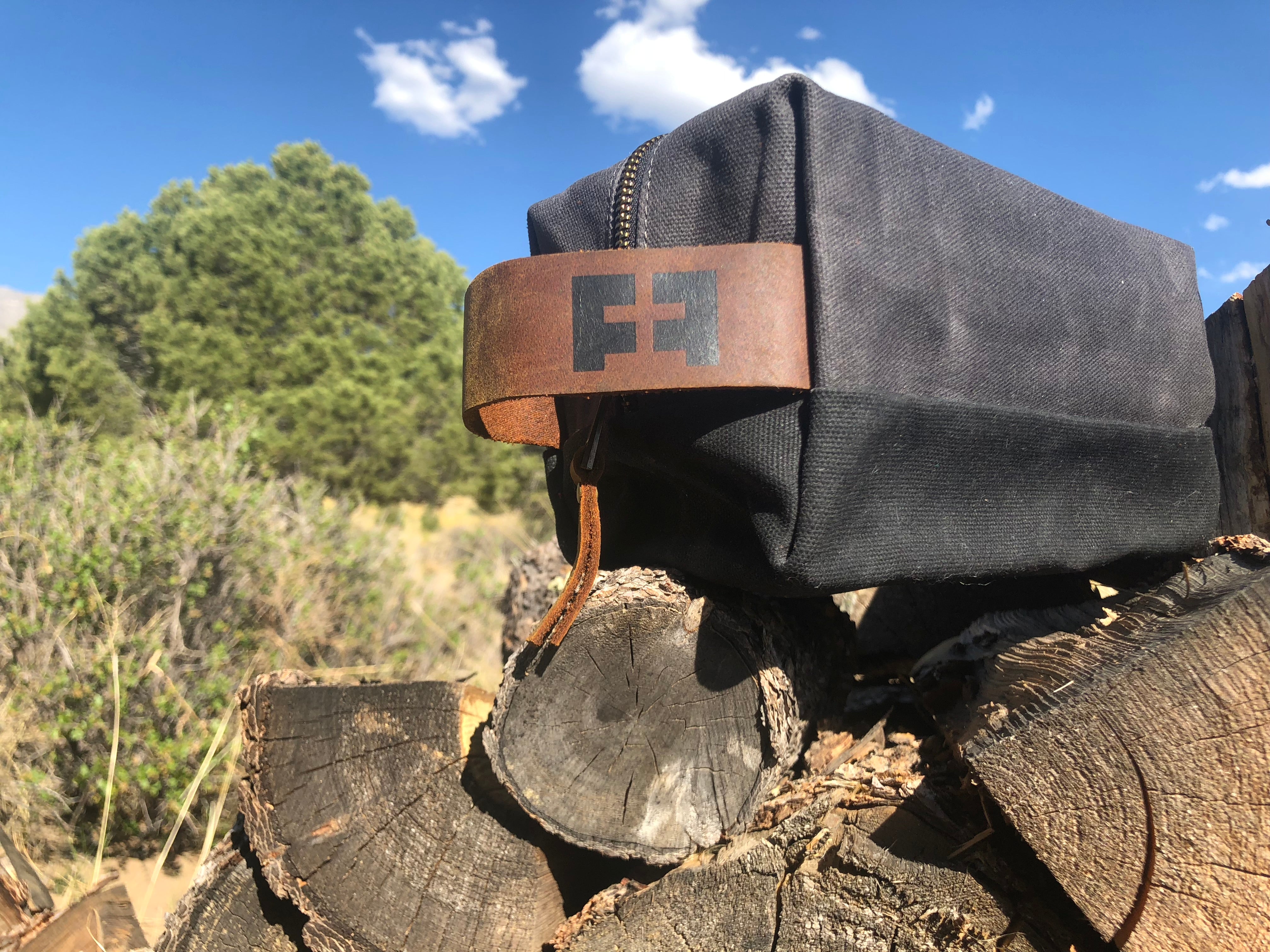Fat Felt Dopp Kit/Night Sky