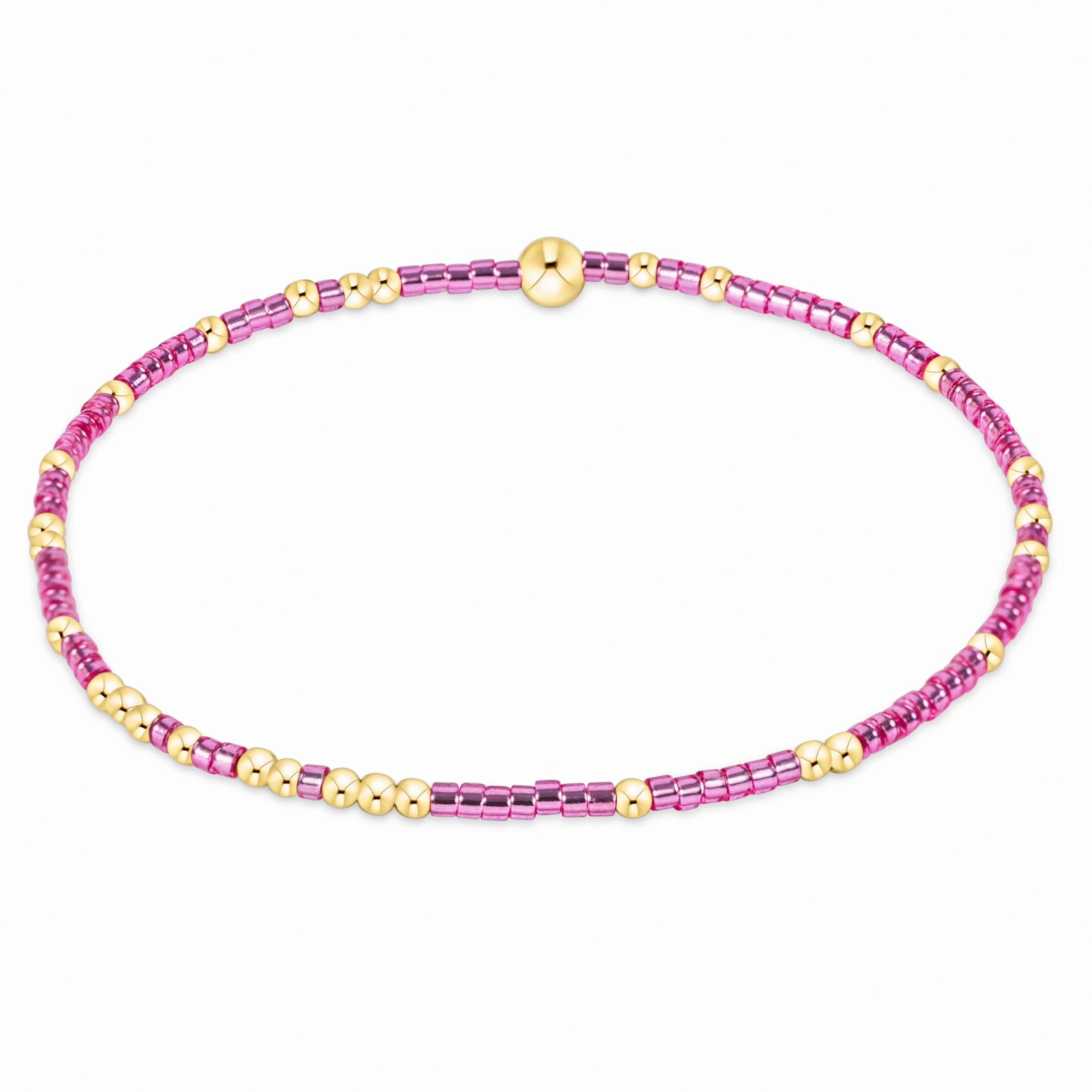 Hope Unwritten Bracelet - Pink Metallic