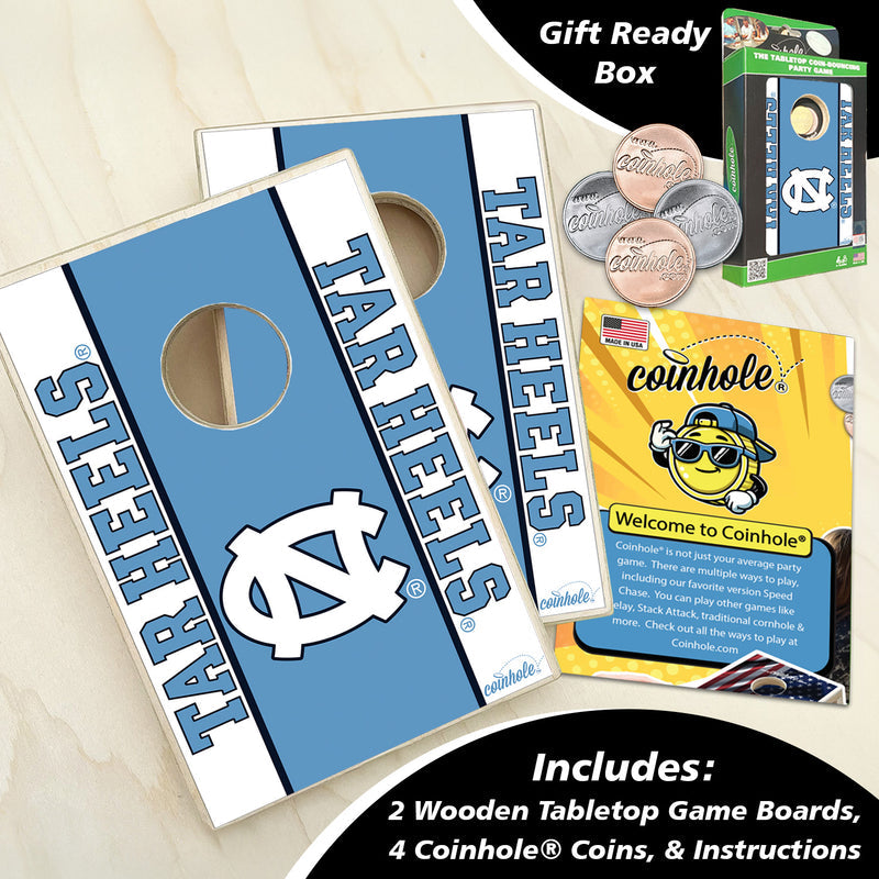 University of North Carolina at Chapel Hill Coinhole Game Set