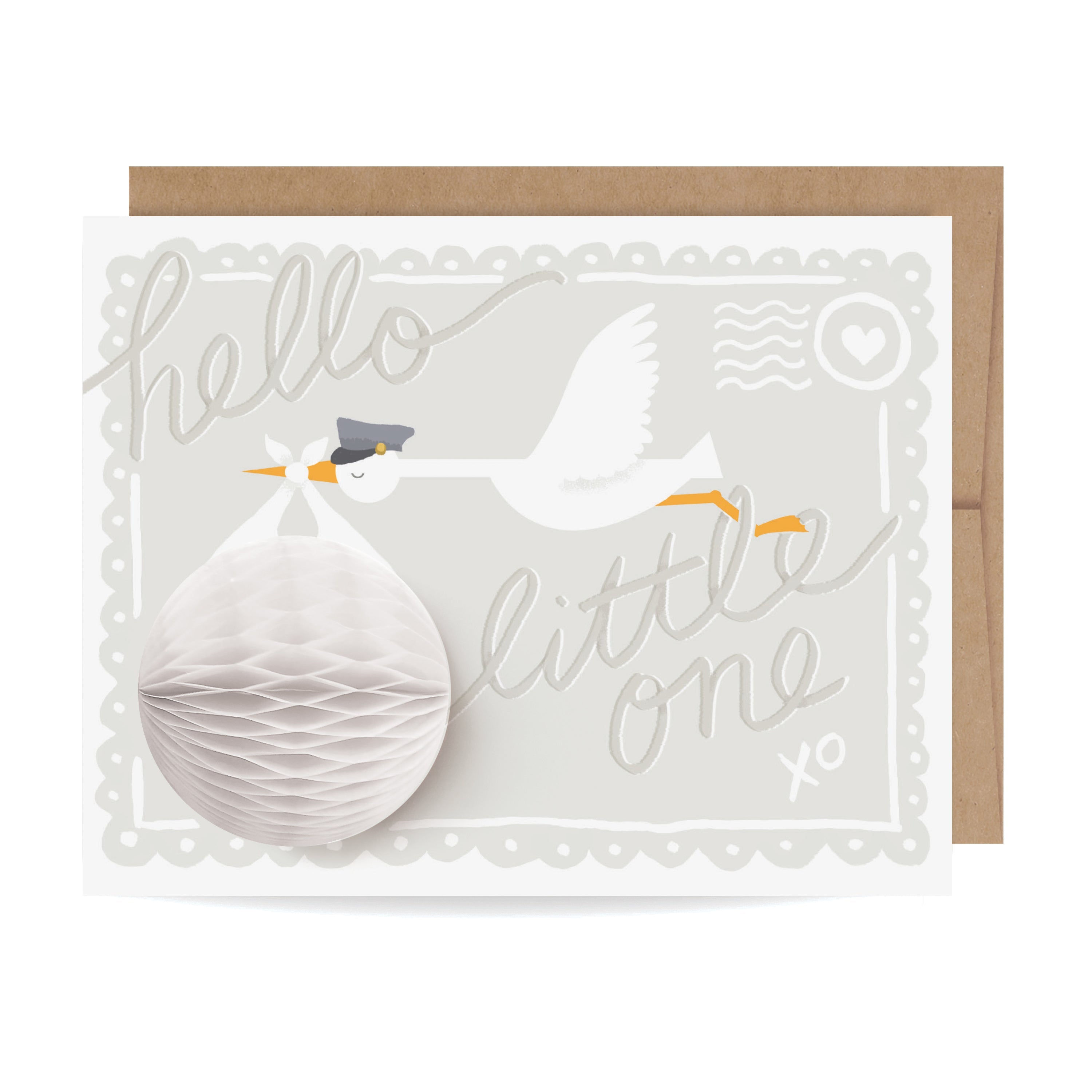 STORK POP UP CARD