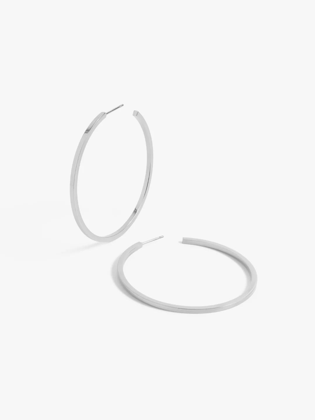 Jay Hoops 2" - Silver