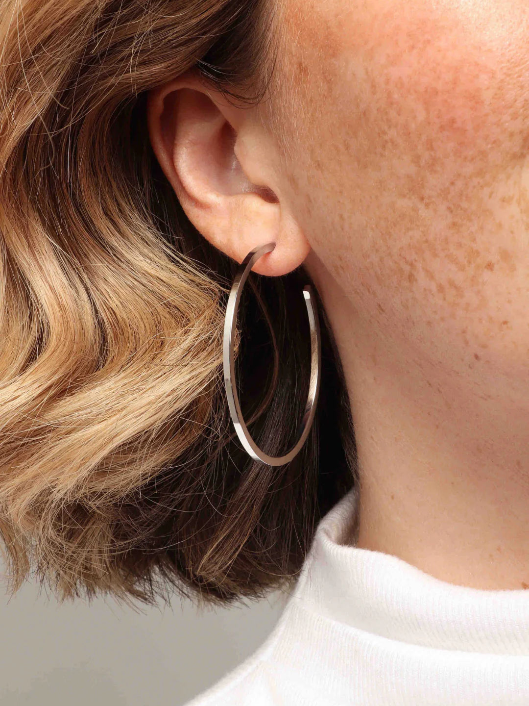 Jay Hoops 2" - Silver