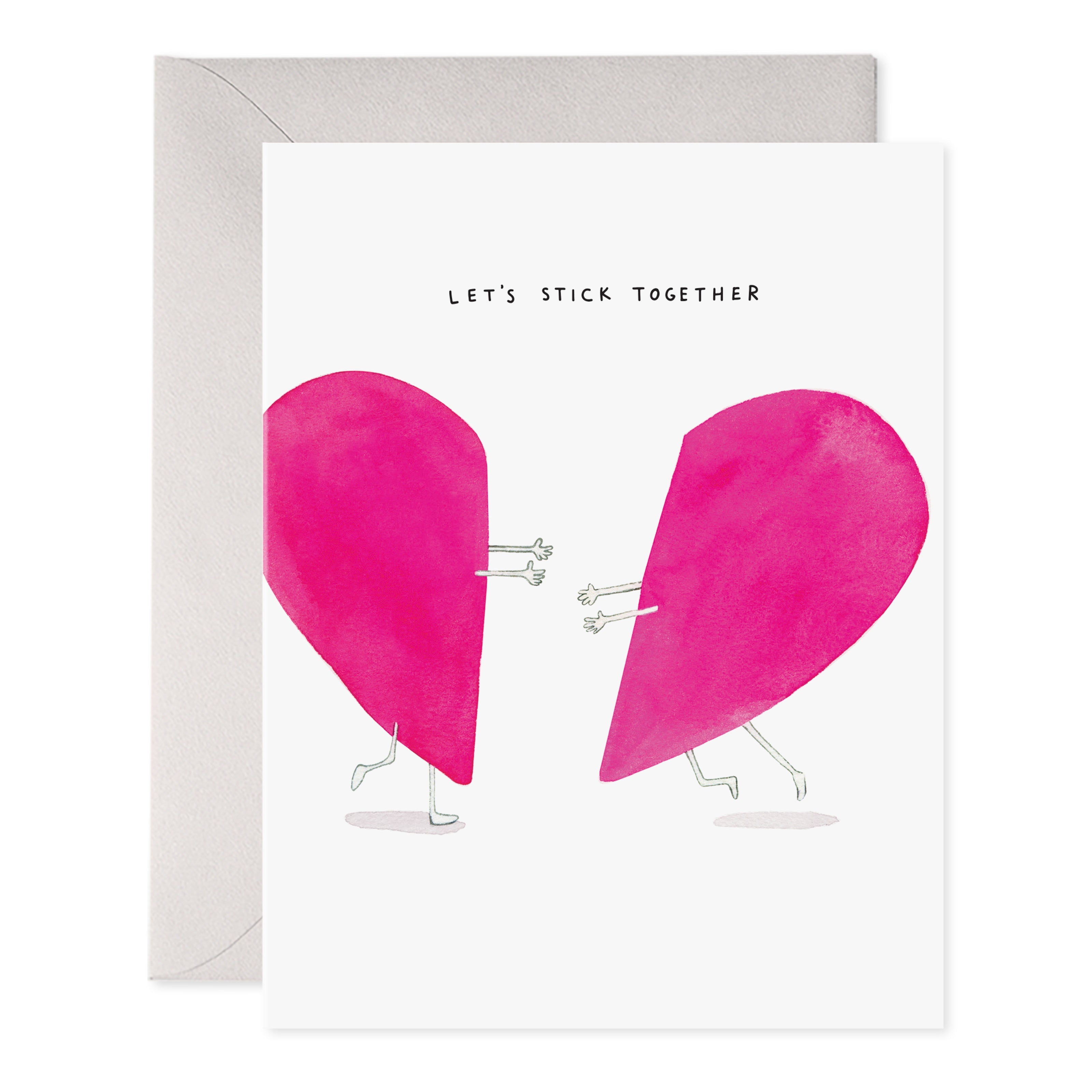 Let's Stick Together Love & Anniversary Card