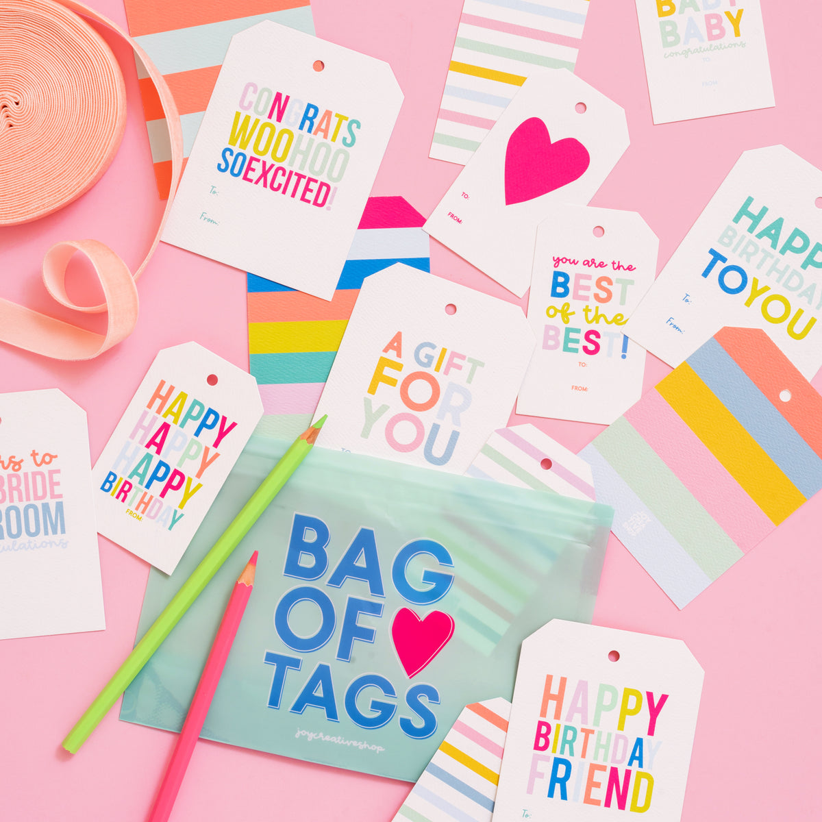 BAGS OF TAGS EVERYDAY