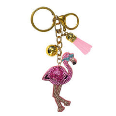 Crystal Keychain - Flamingo 4