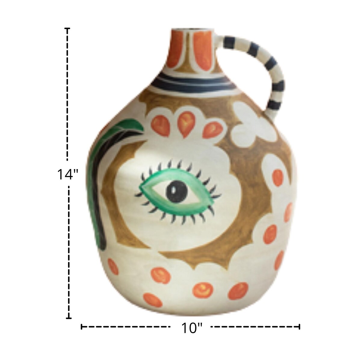 CERAMIC PITCHER WITH EYE