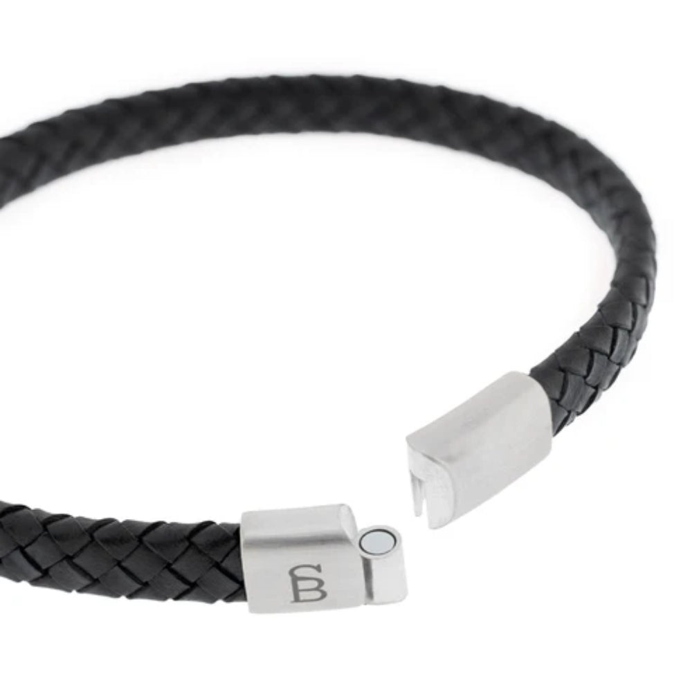 Leather Bracelet Riley - Caramel - Med