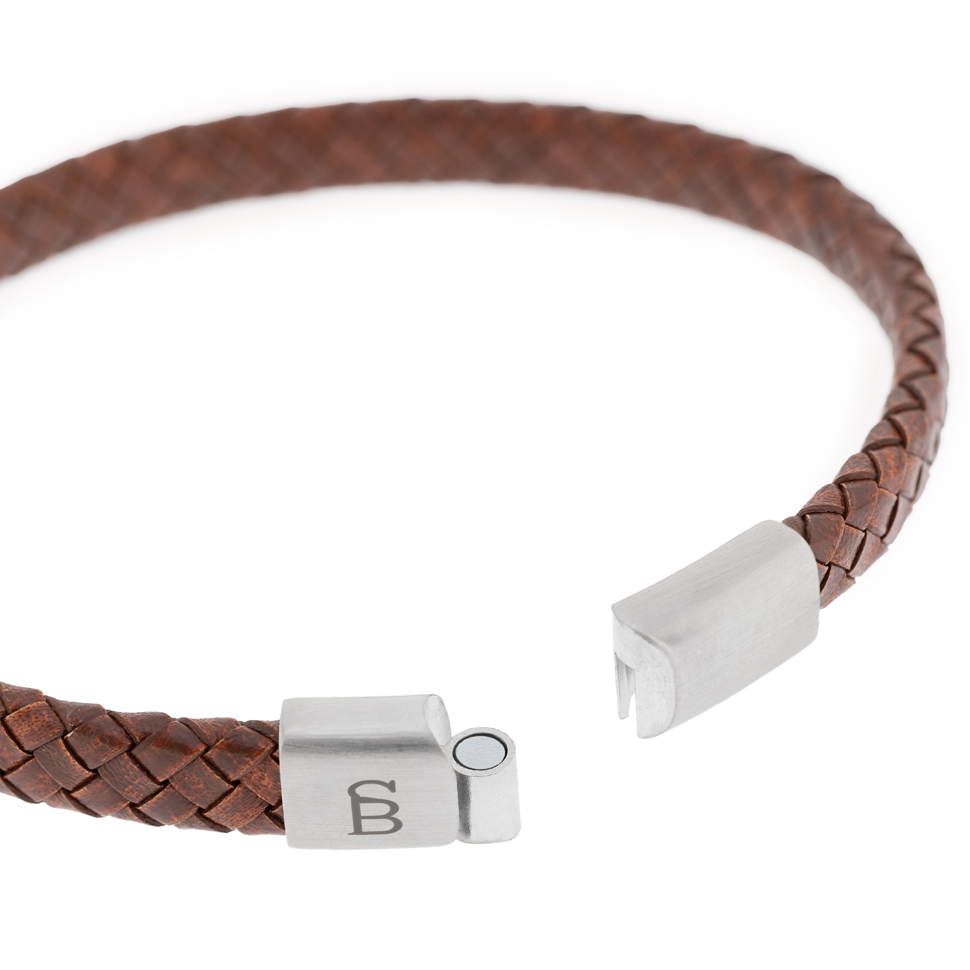 Leather Bracelet Riley - Caramel - Sm