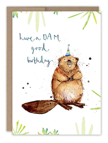 Dam Good Birthday Card