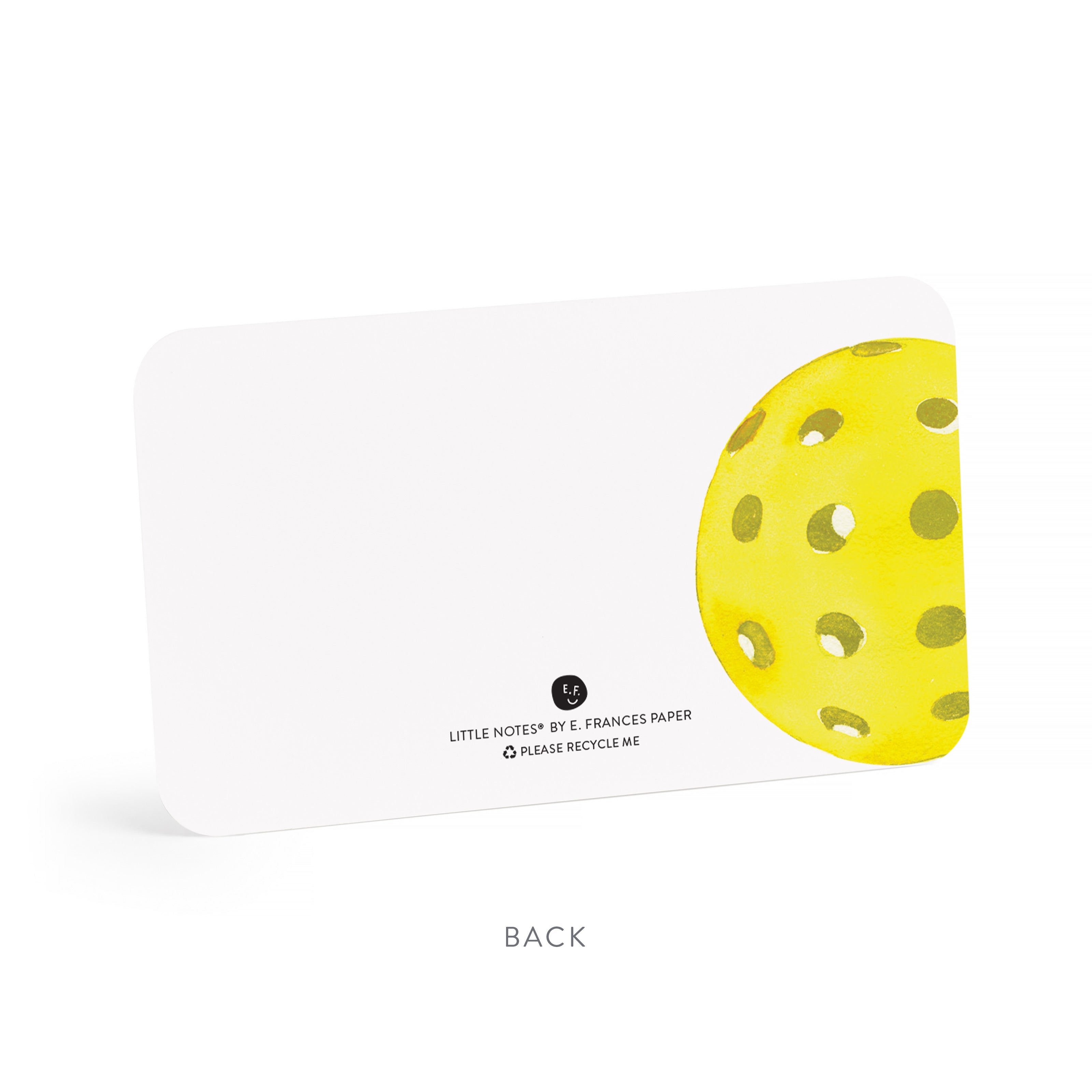 Pickleball - Little Notes