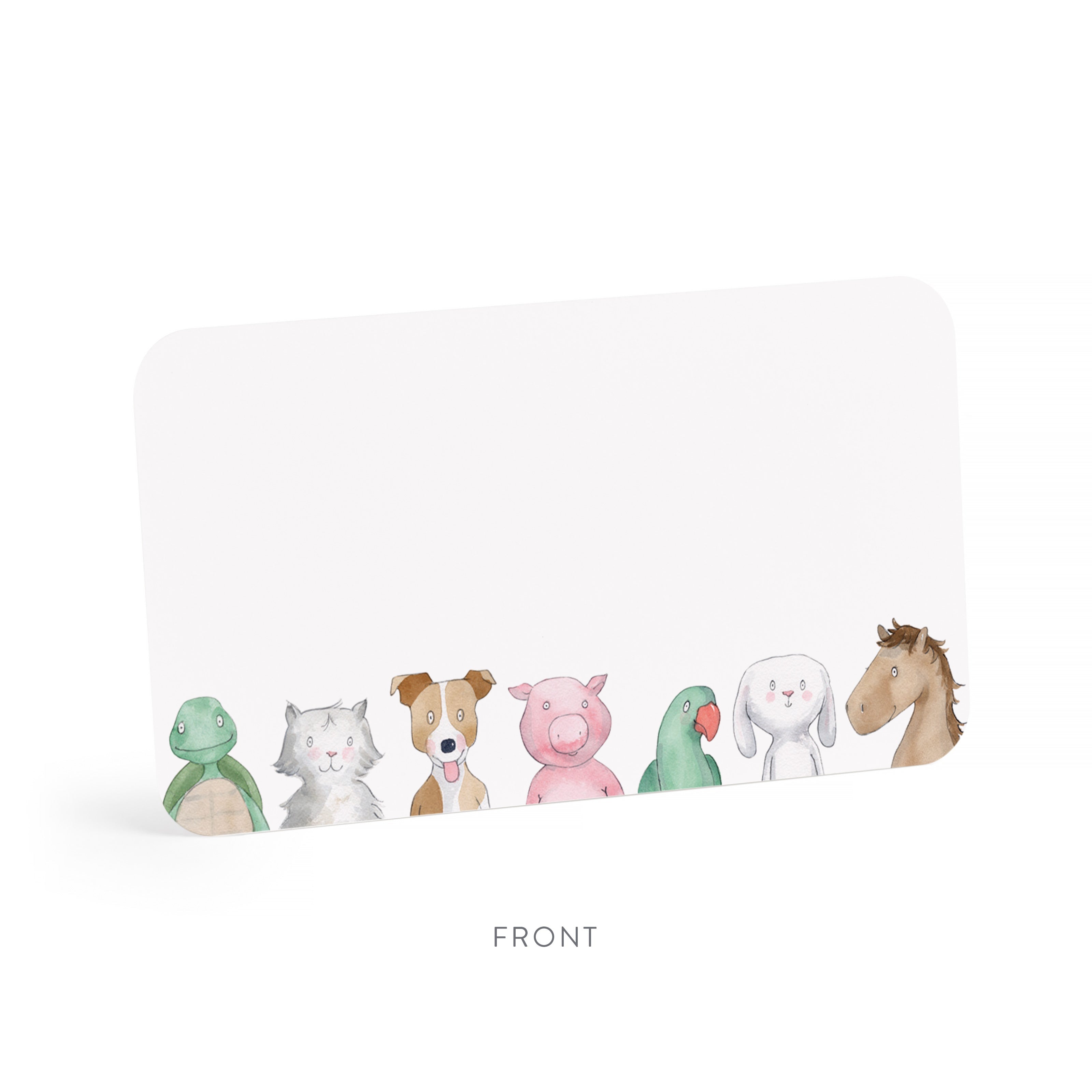 ANIMAL FRIENDS-LITTLE NOTES BOXED SET OF 85 MINI NOTE CARDS