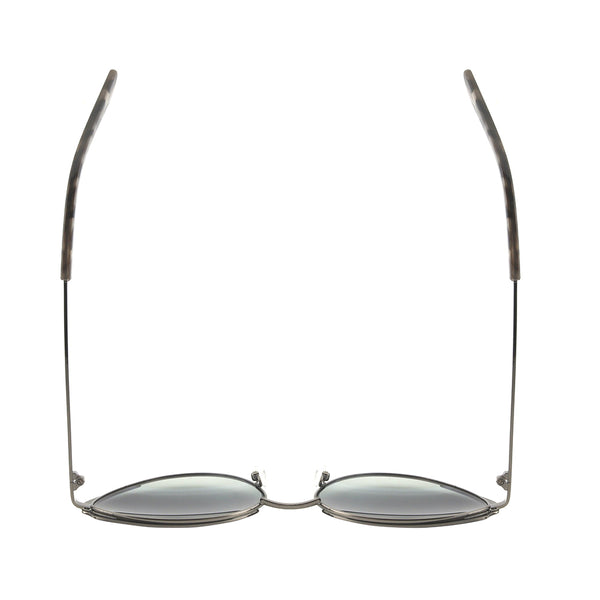 Lotus - Gun/Black Frame - Green Gradient Polarized Lens