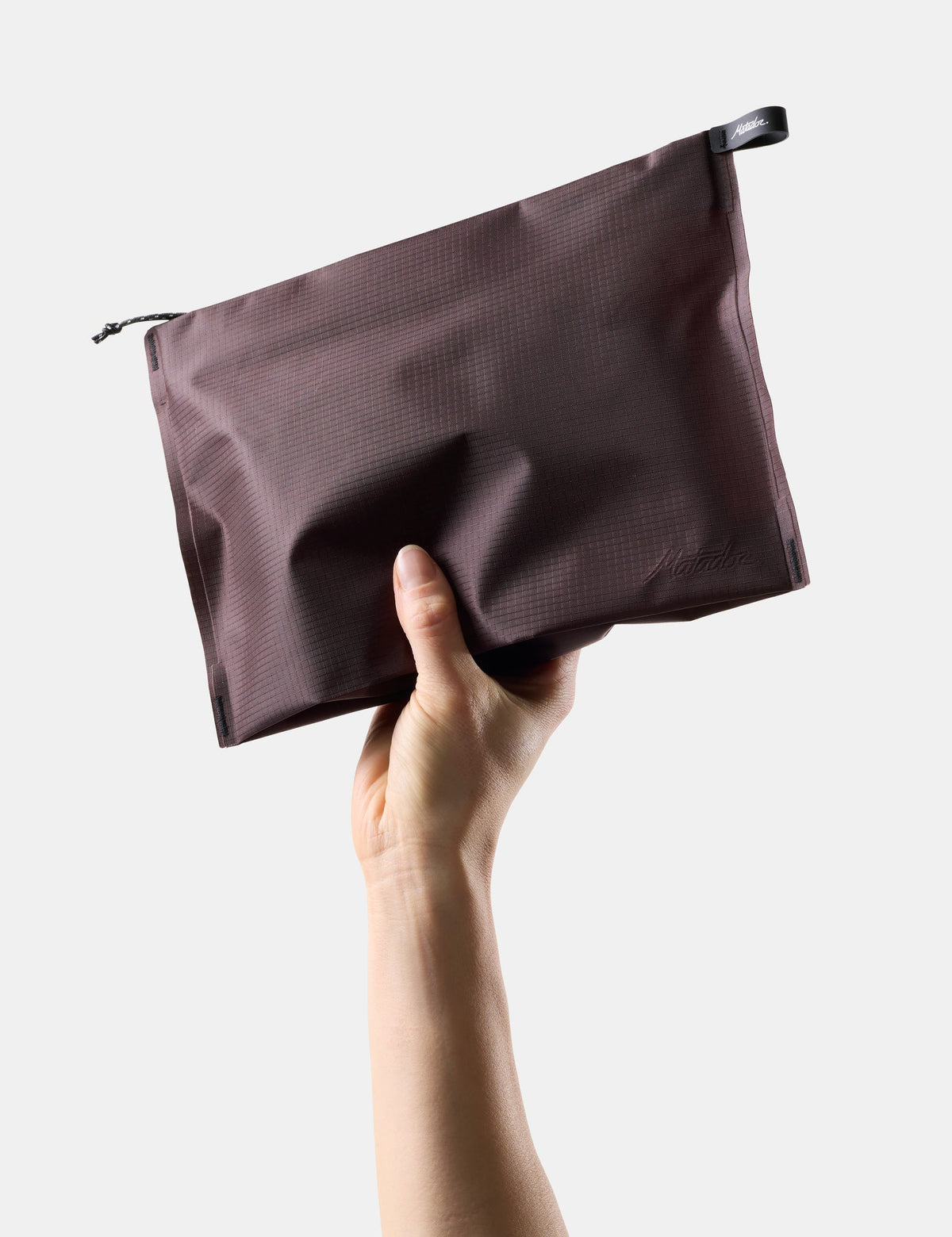 FlatPak Zipper Toiletry Case - Color: Burgundy