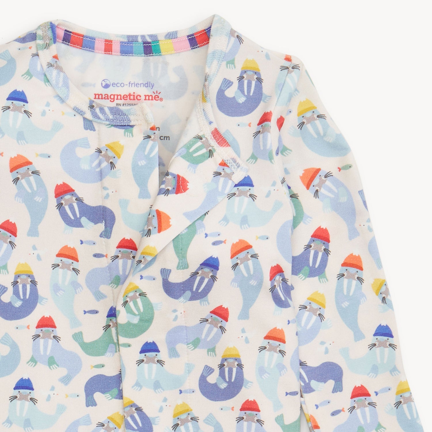 Captain Wally Magnetic Footie 3 - 6 Months