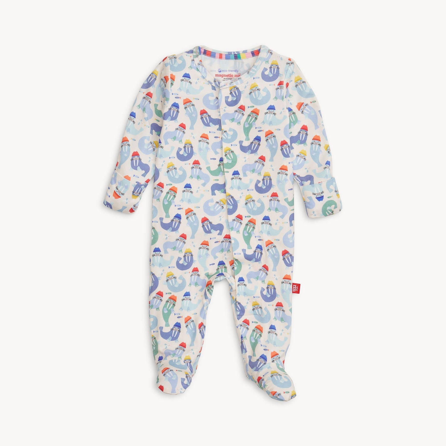 Captain Wally Magnetic Footie 3 - 6 Months