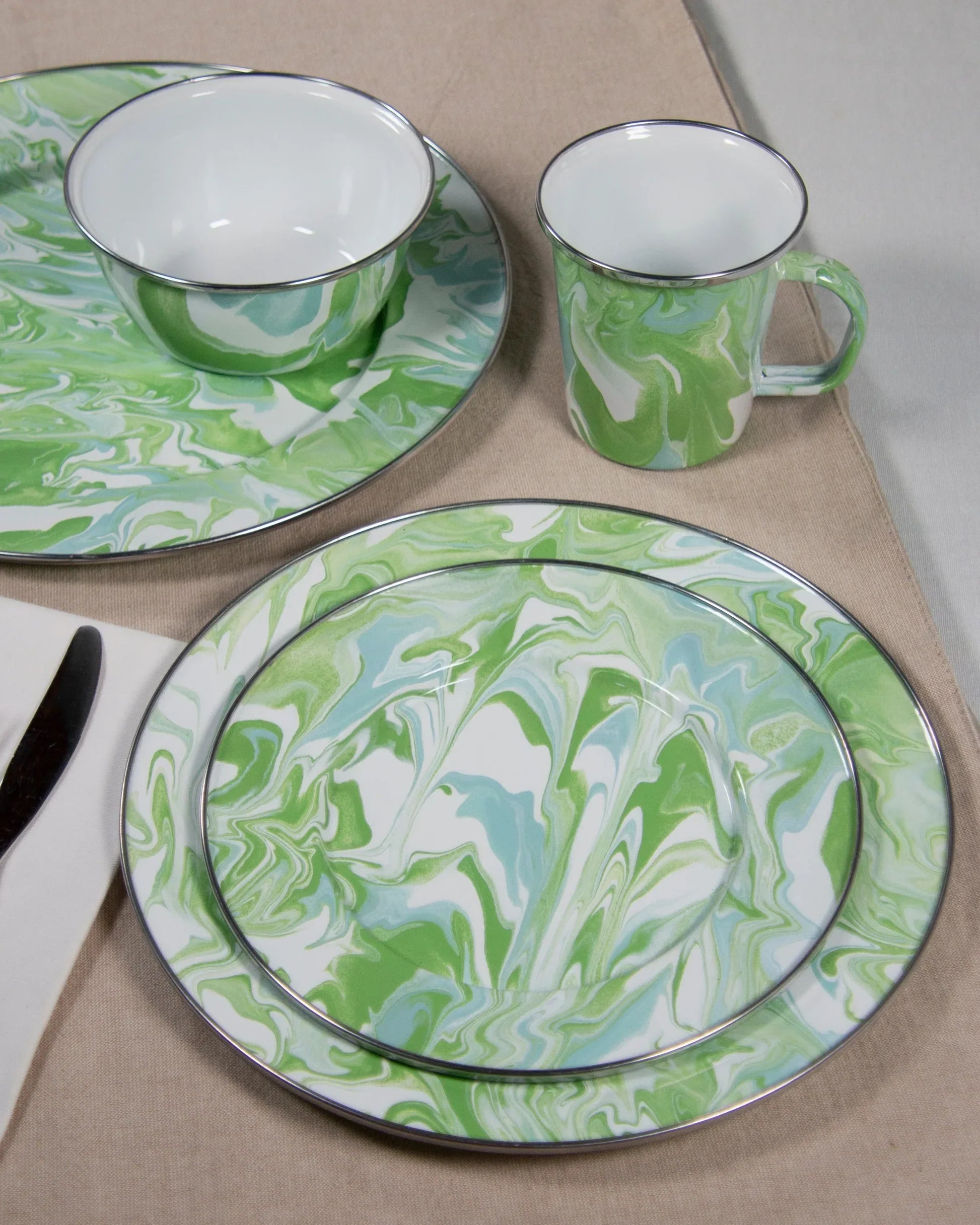 MODERN MONET SANDWICH PLATE