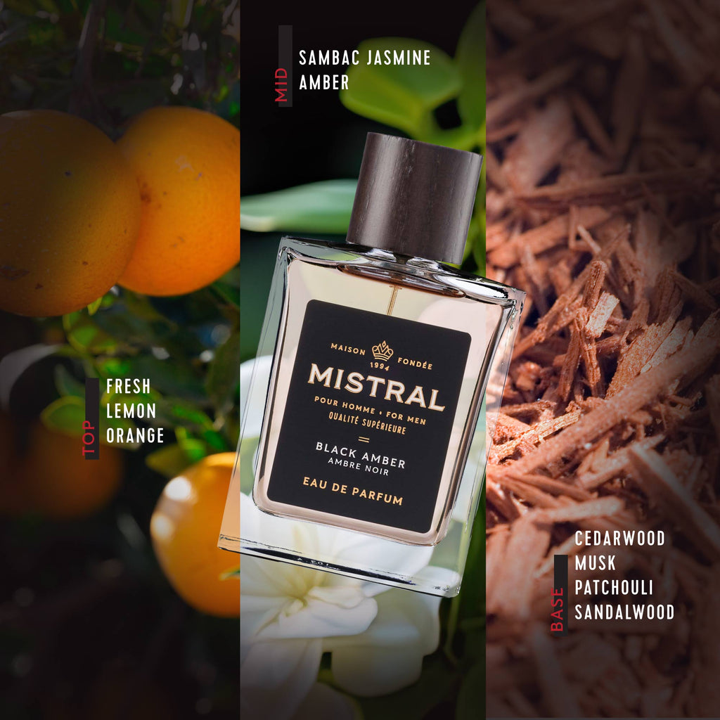Men's Cologne 100 ml Black Amber