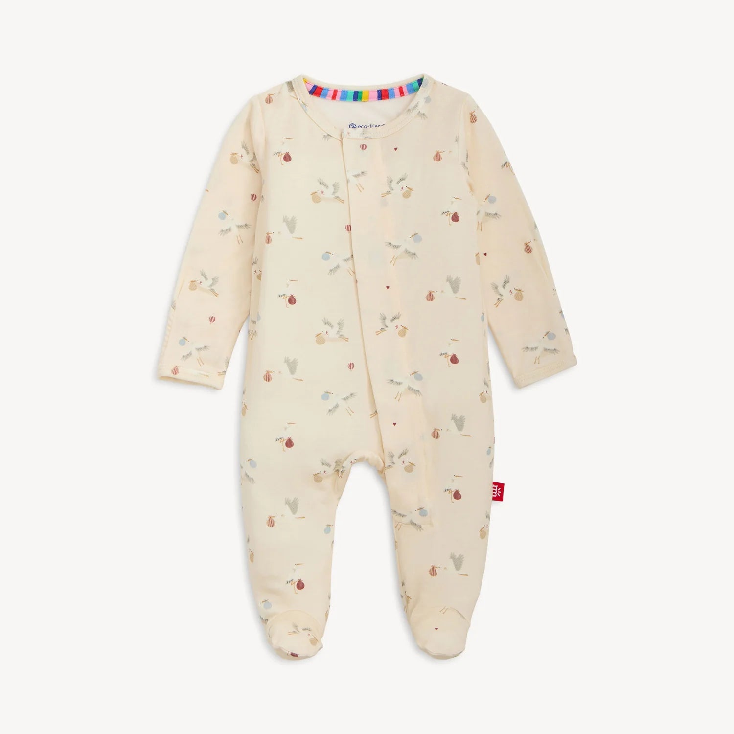 Special Delivery Modal Magnetic Footie 3-6 Mos.