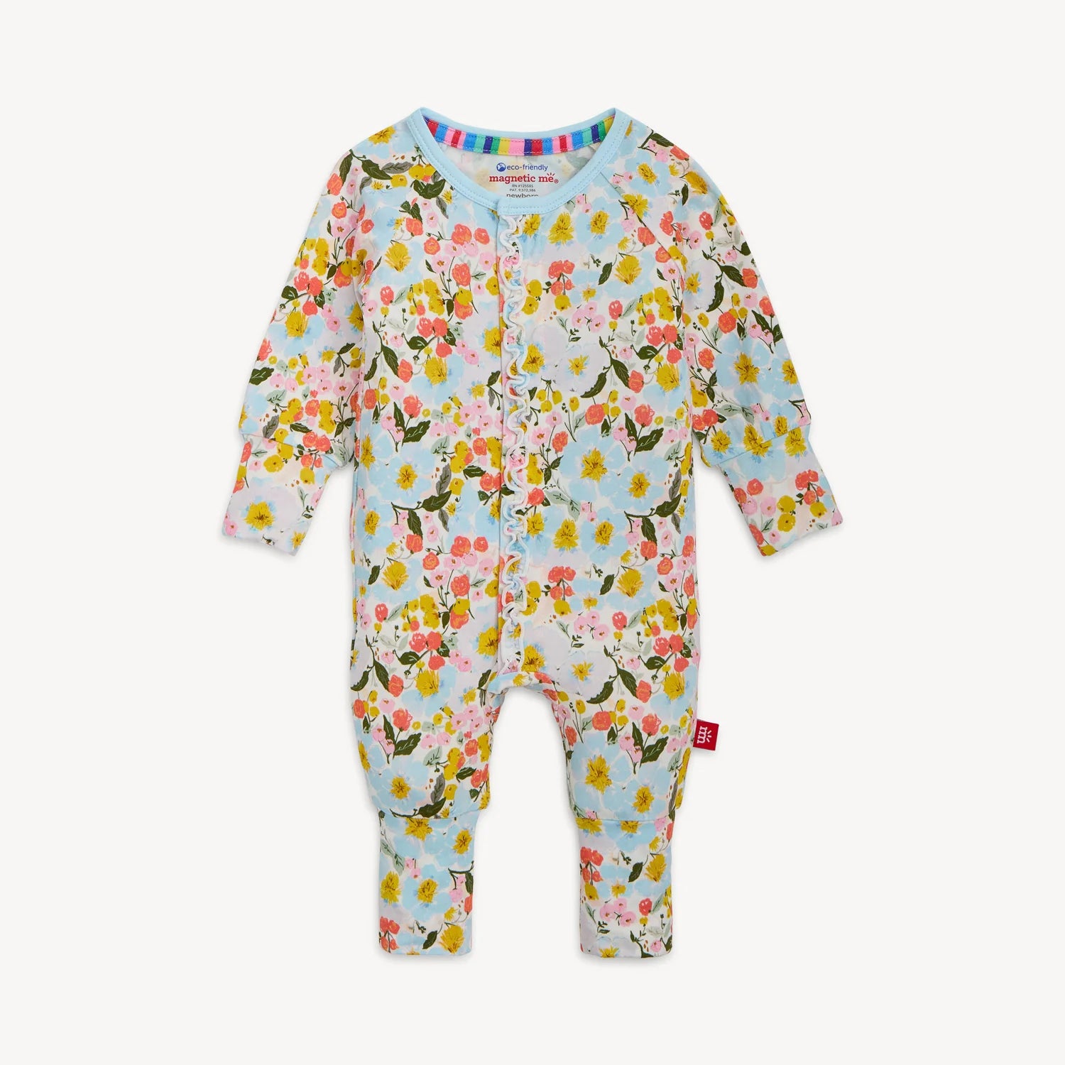 Seraphina Modal Magnetic Convertible Coverall 3-6 Mos.