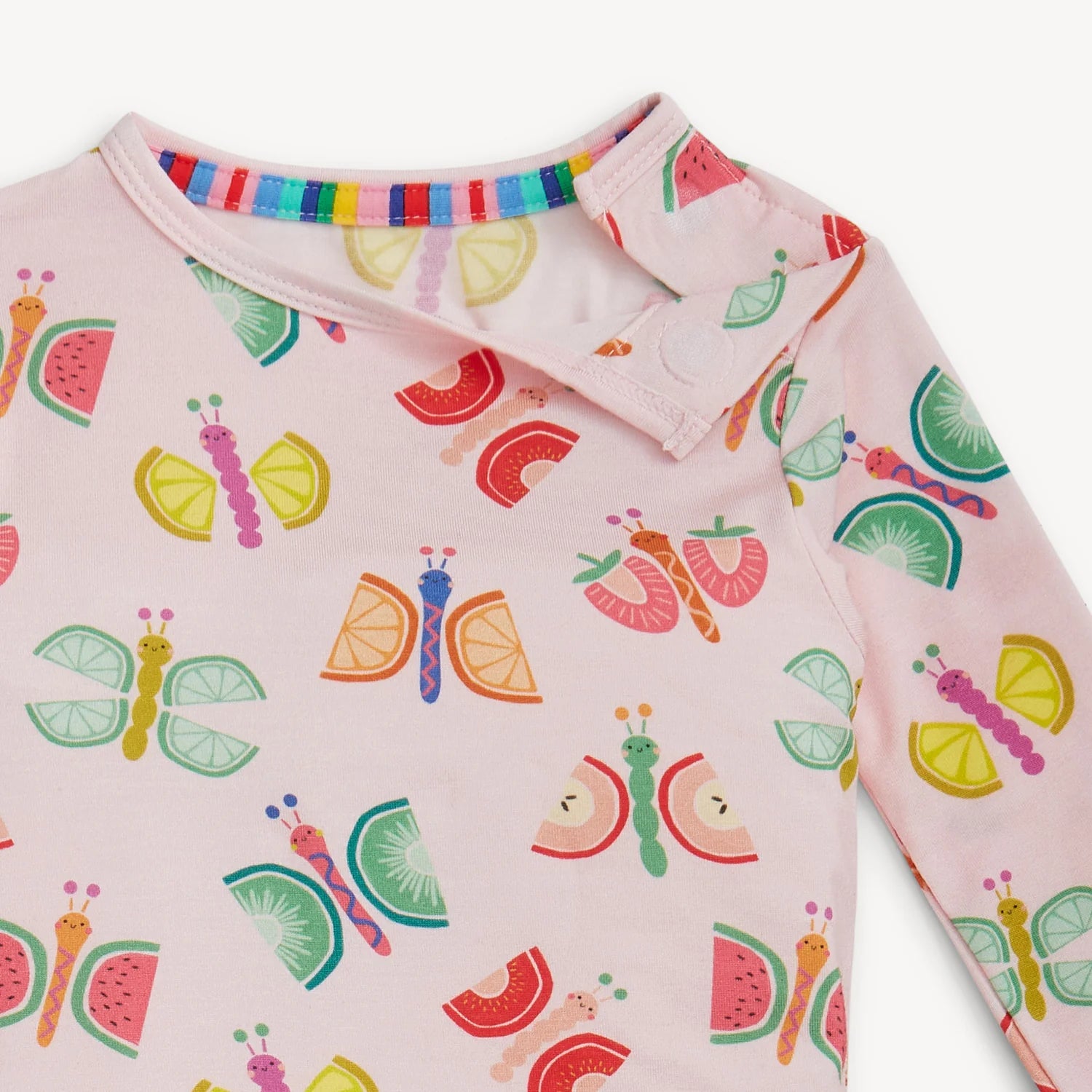 The Fruit Flies Modal Magnetic L/S Long Pant PJ 9-12 Mos.