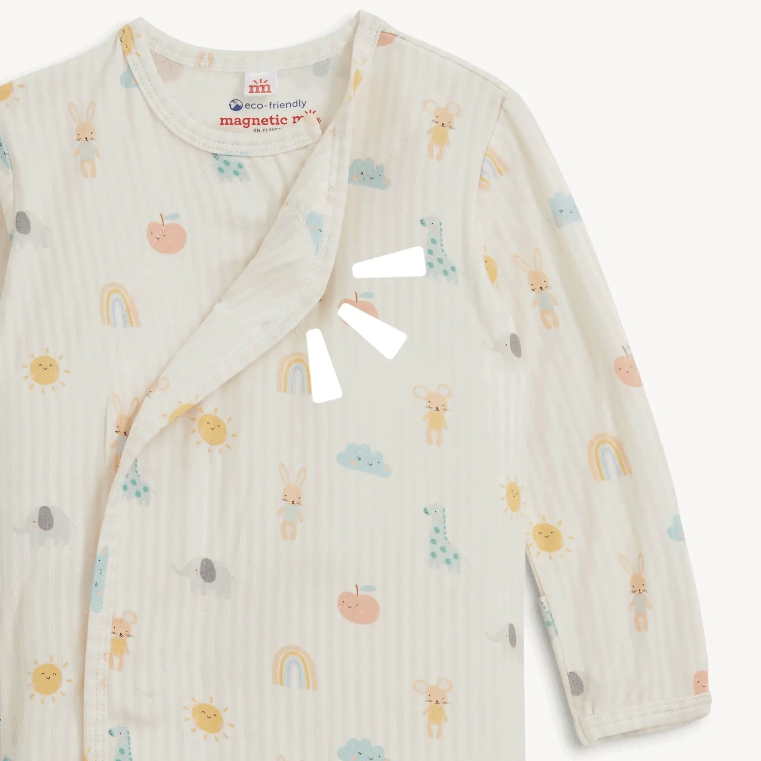 LULLABY SKY PINK KIMONO SET 0-3 MOS