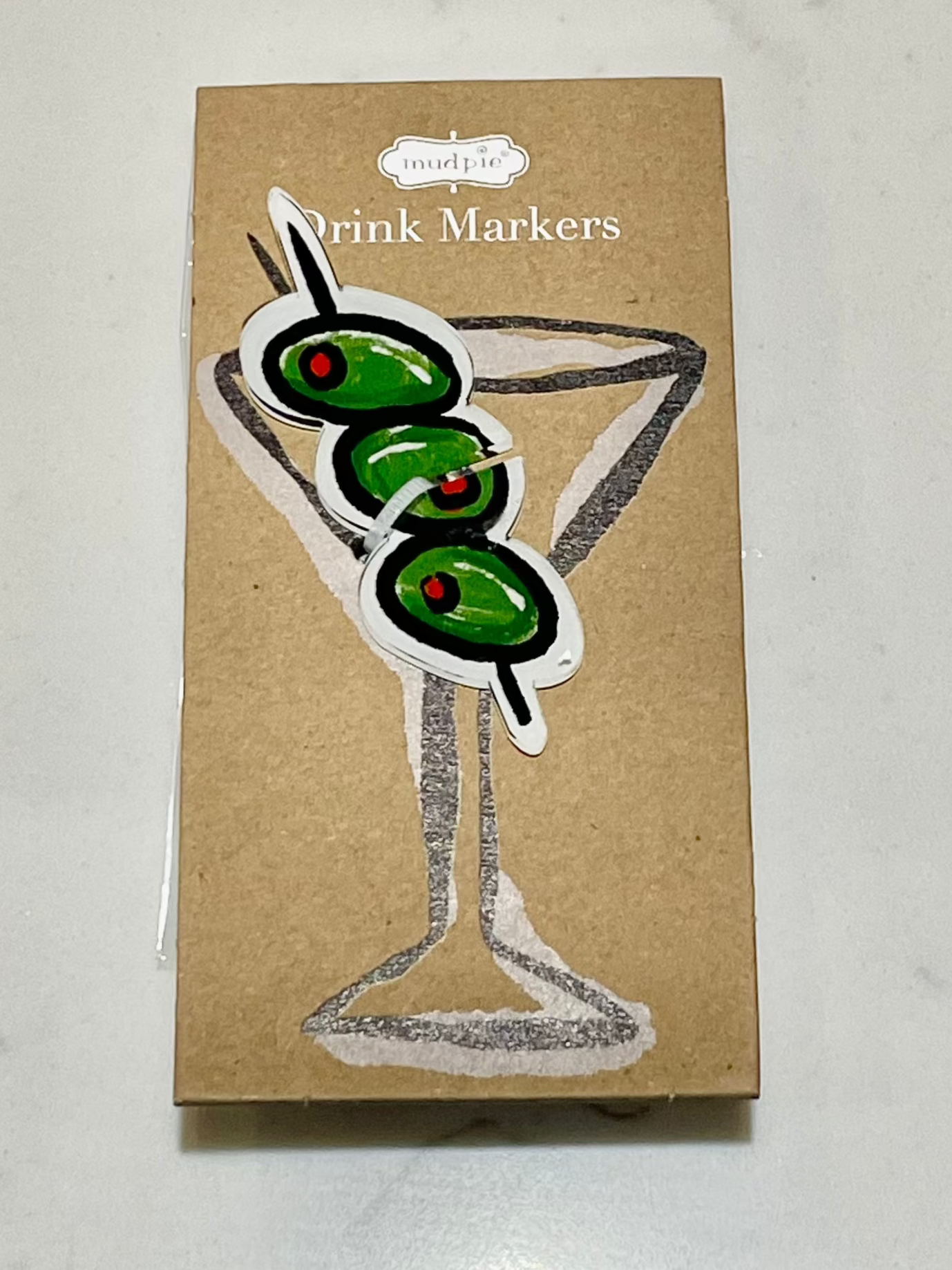 BEER ACRYLIC DRINK MARKER SET