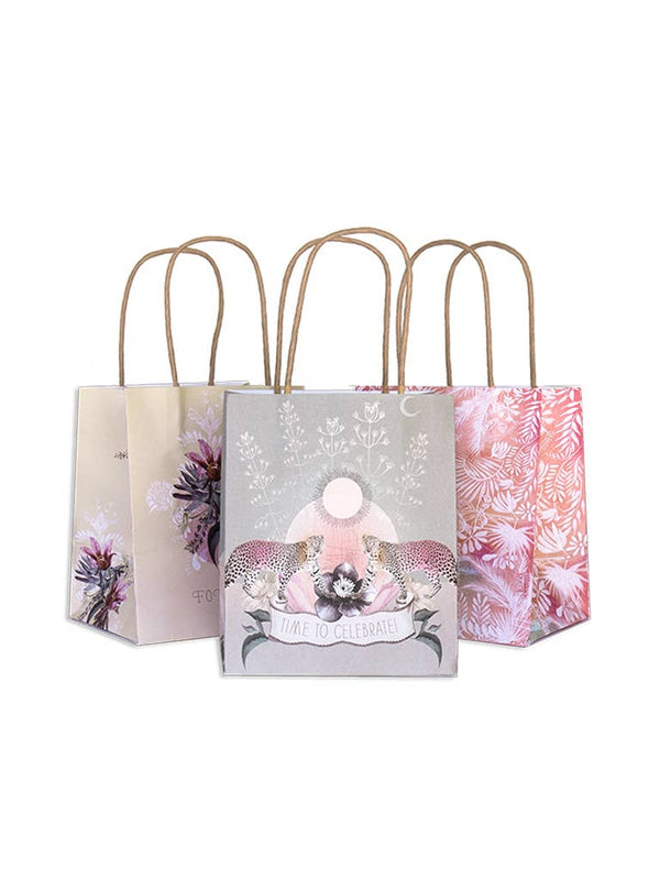 MINI GIFT BAG CELEBRATION LEOPARDS