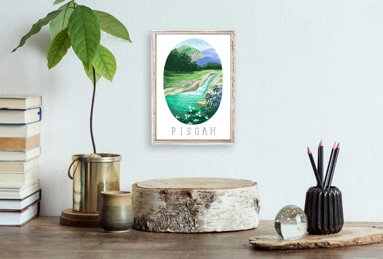 National Treasure - Pisgah 5"x7"