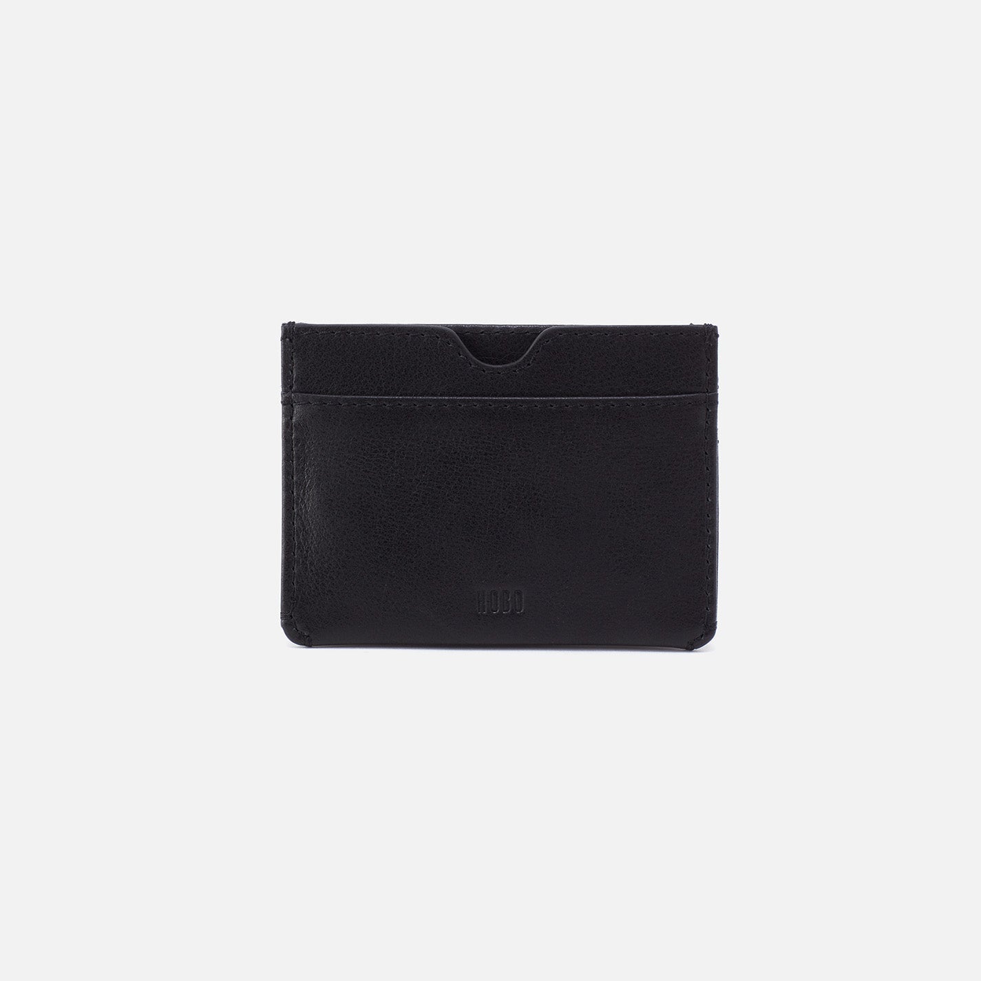 MENS CREDIT CARD WALLET BLACK HOBO