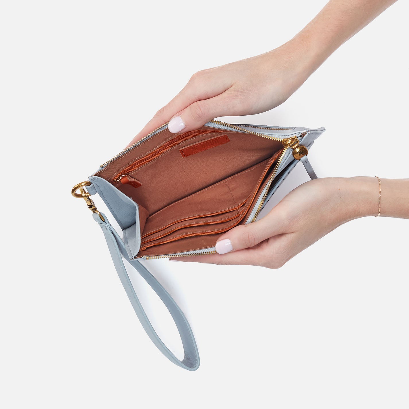 Hart Wristlet - Blue Pearl
