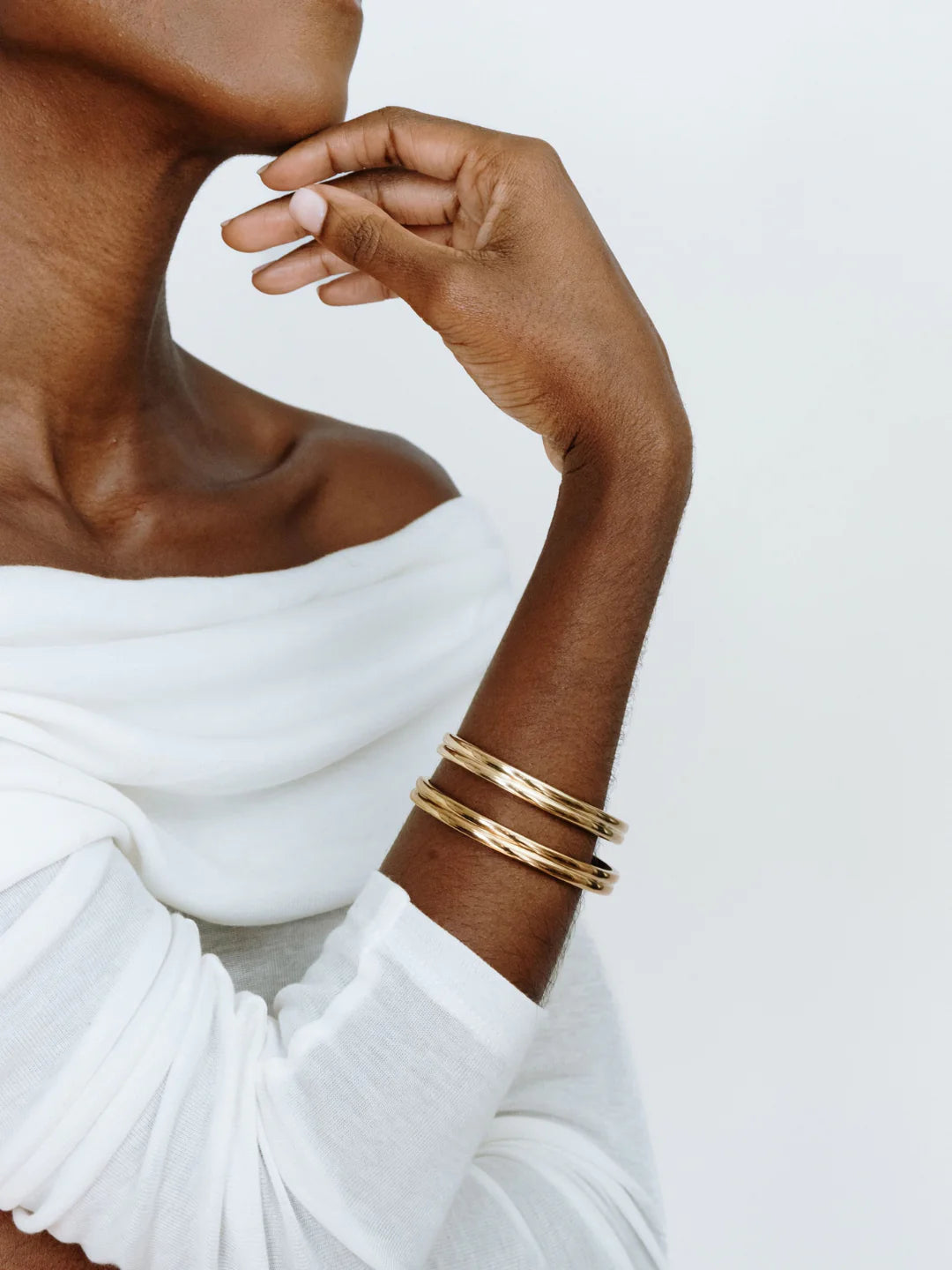 PETRA CUFF- GOLD