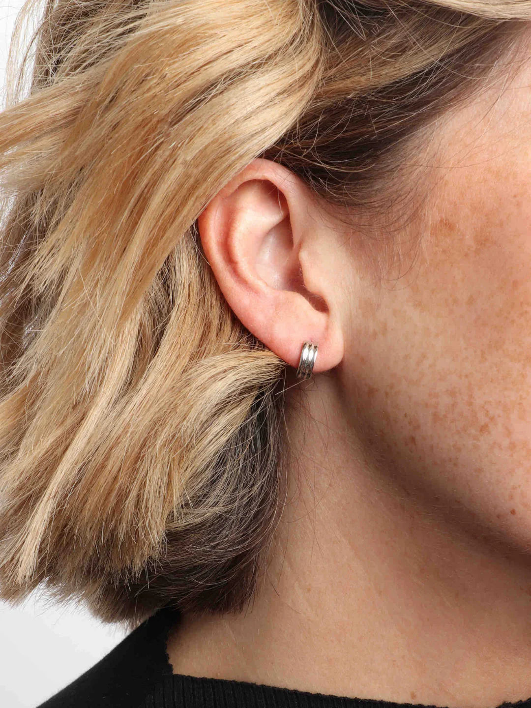 Petra Huggies - Silver - 3mm